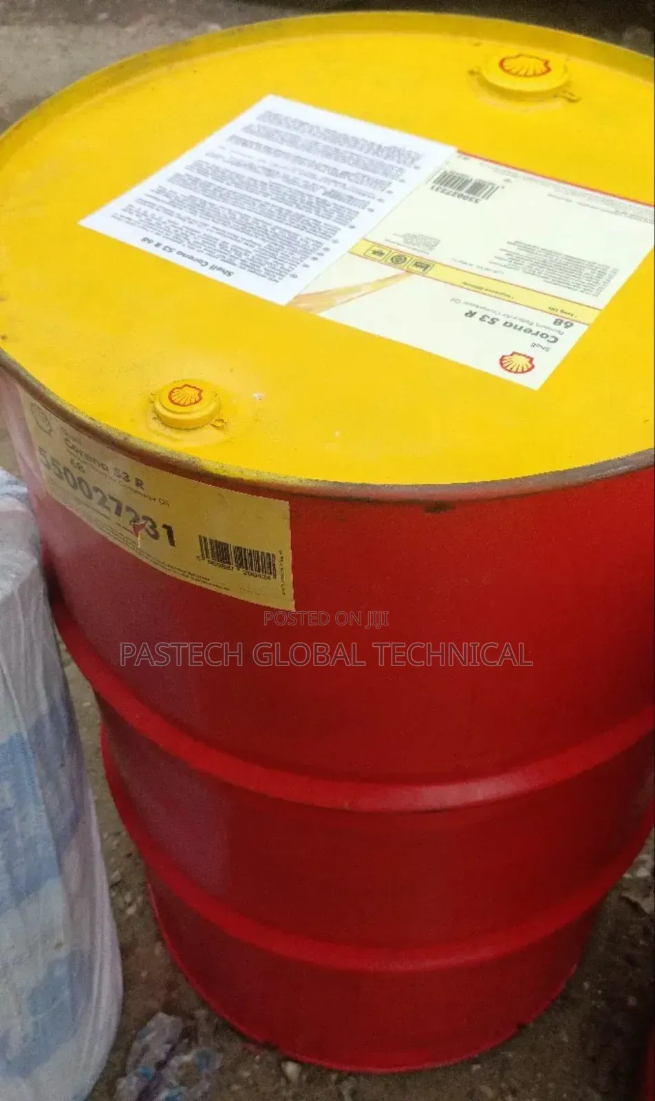 Shell Corena S3 R 68// Rotary Air Compressor Oil