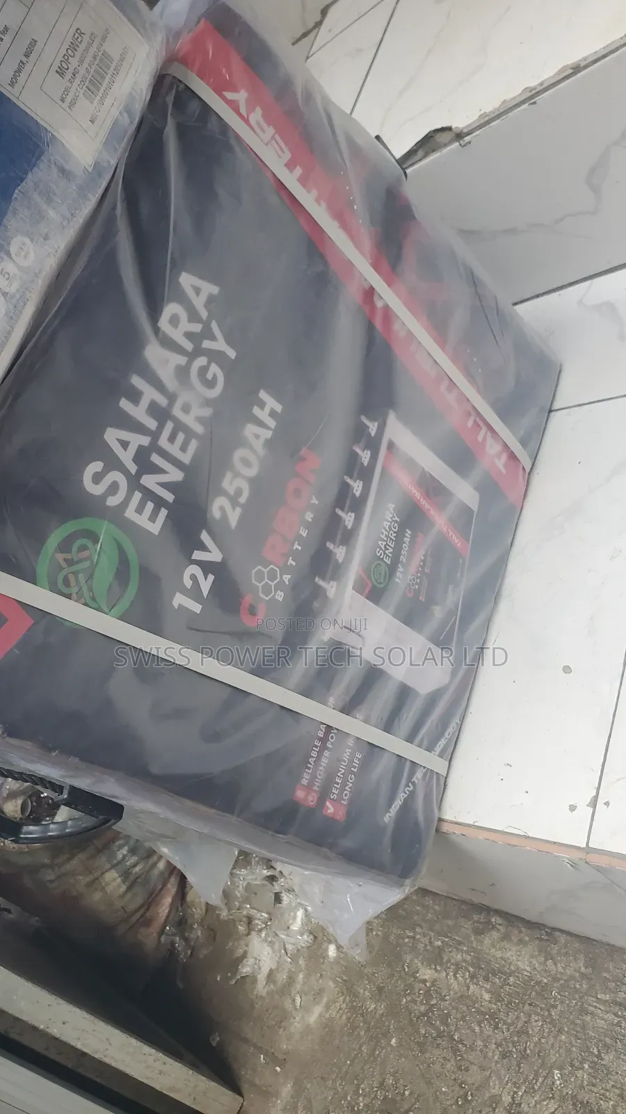 250ah Sahara Energy Tubular Battery