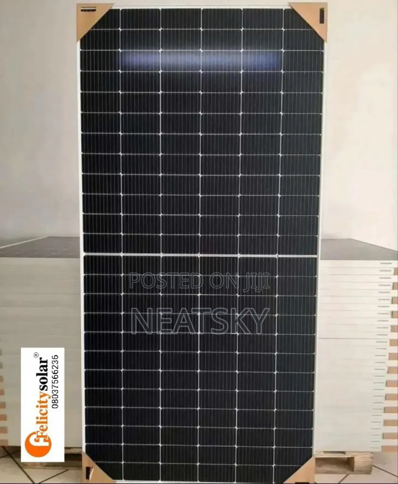 Fl-550w Solar Panel, Half Cell, High Efficiency (Fl-M550)
