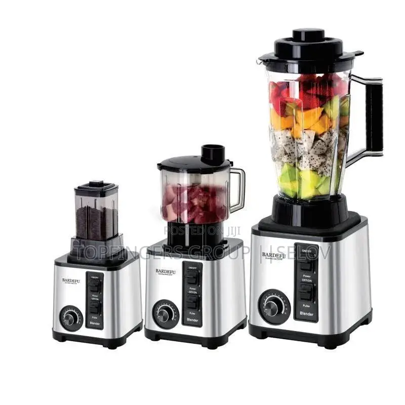 8 in 1 Original Prof Blender/Crusher(Bardefu 5042) + Free Gift