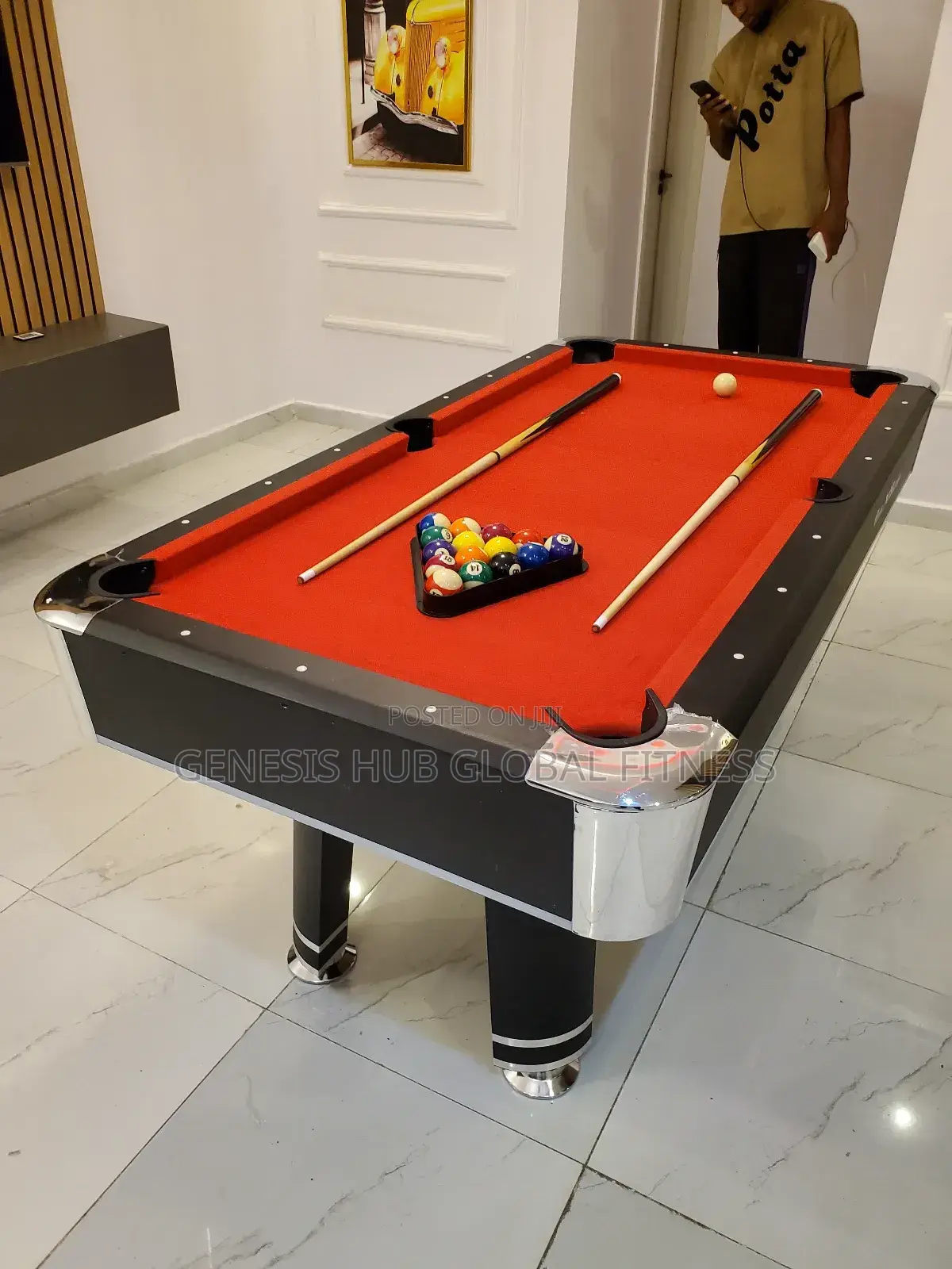 6feet Luxury Snooker Board With Complete Accessories