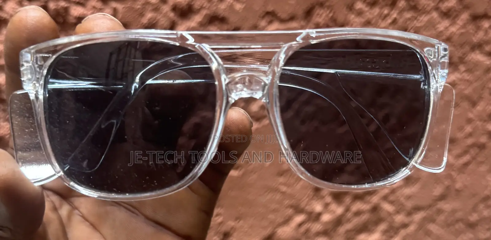 Clear-framed Sunglasses