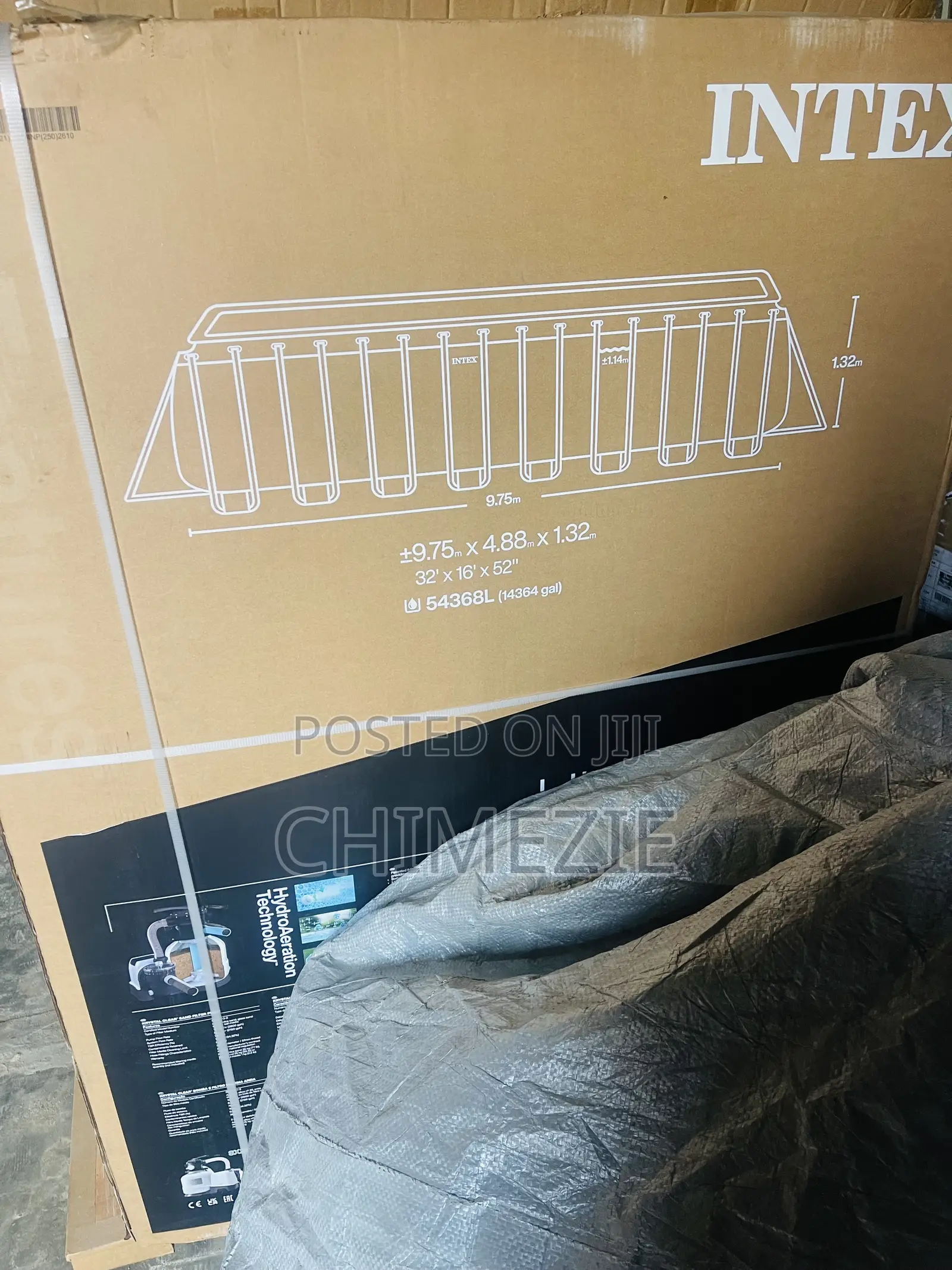 Intex Ultra XTR Frame Above-Ground Swimming Pool 32ft by 16ft by 52in