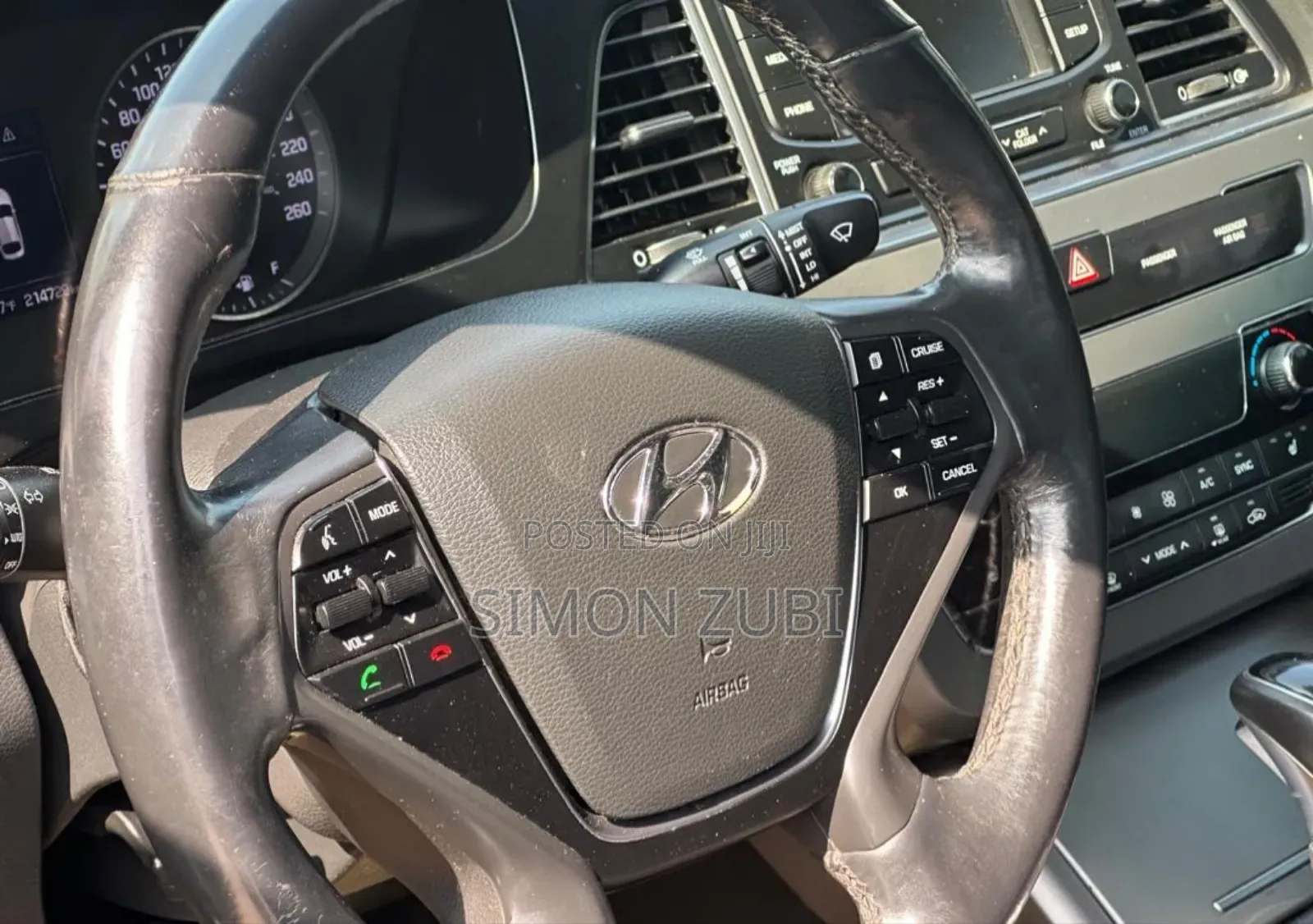 Hyundai Sonata Limited Sedan FWD (2.4L 4cyl 6A) 2017 Black