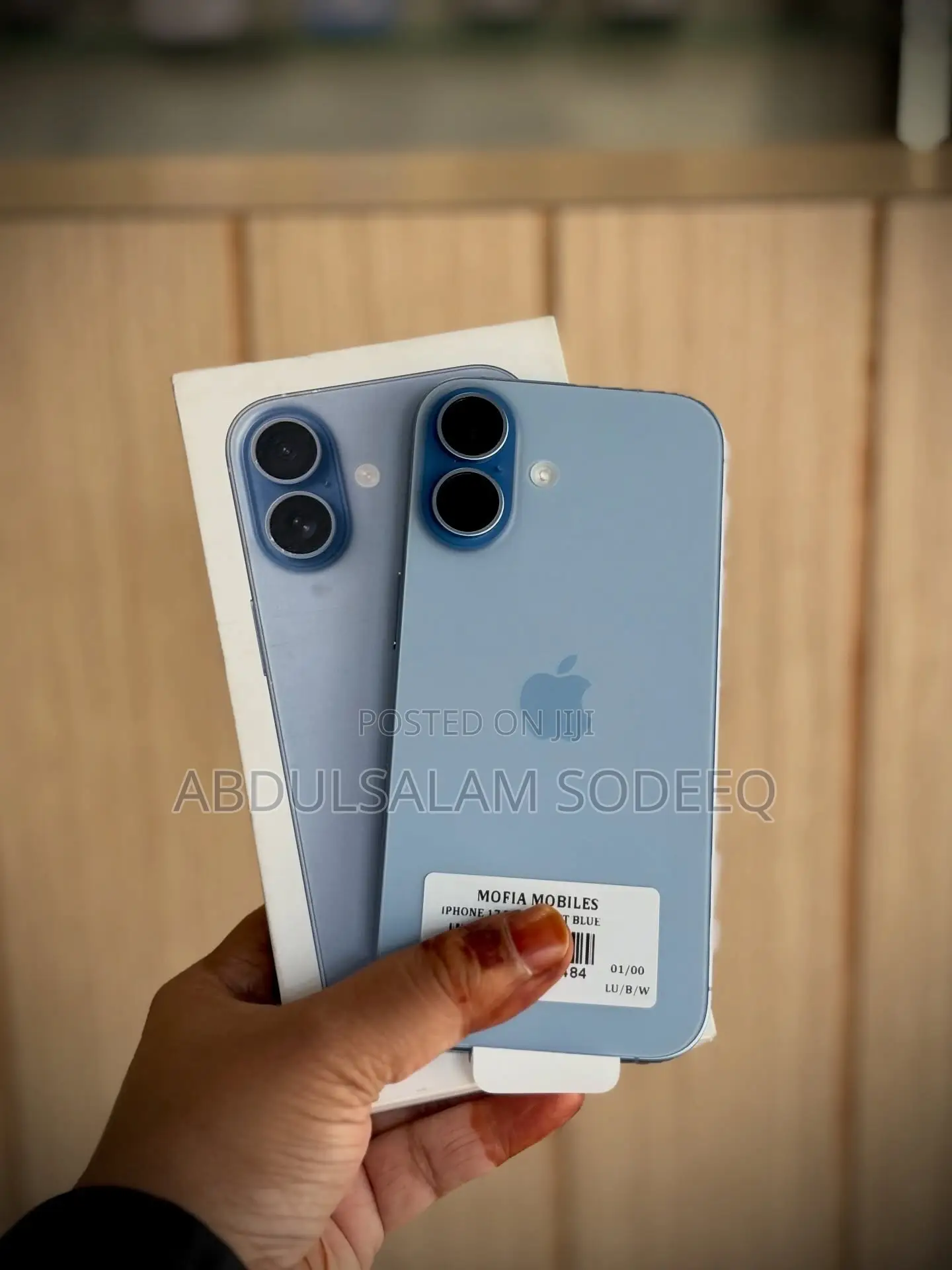 New Apple iPhone 17 256 GB Blue