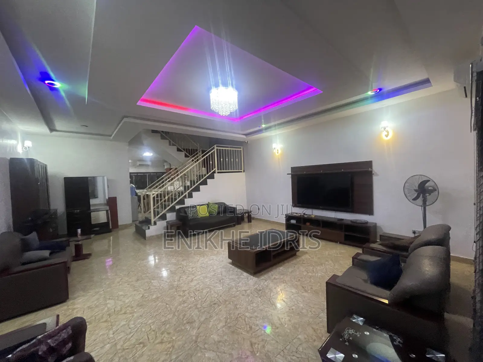 Furnished 5bdrm Duplex in Riverpark, Lugbe District for sale