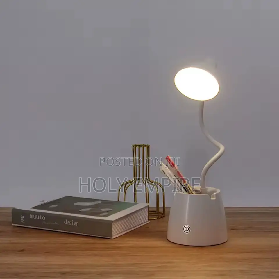 Led Usb Charging Table Lamp Touch Control Reading Light With Storage
