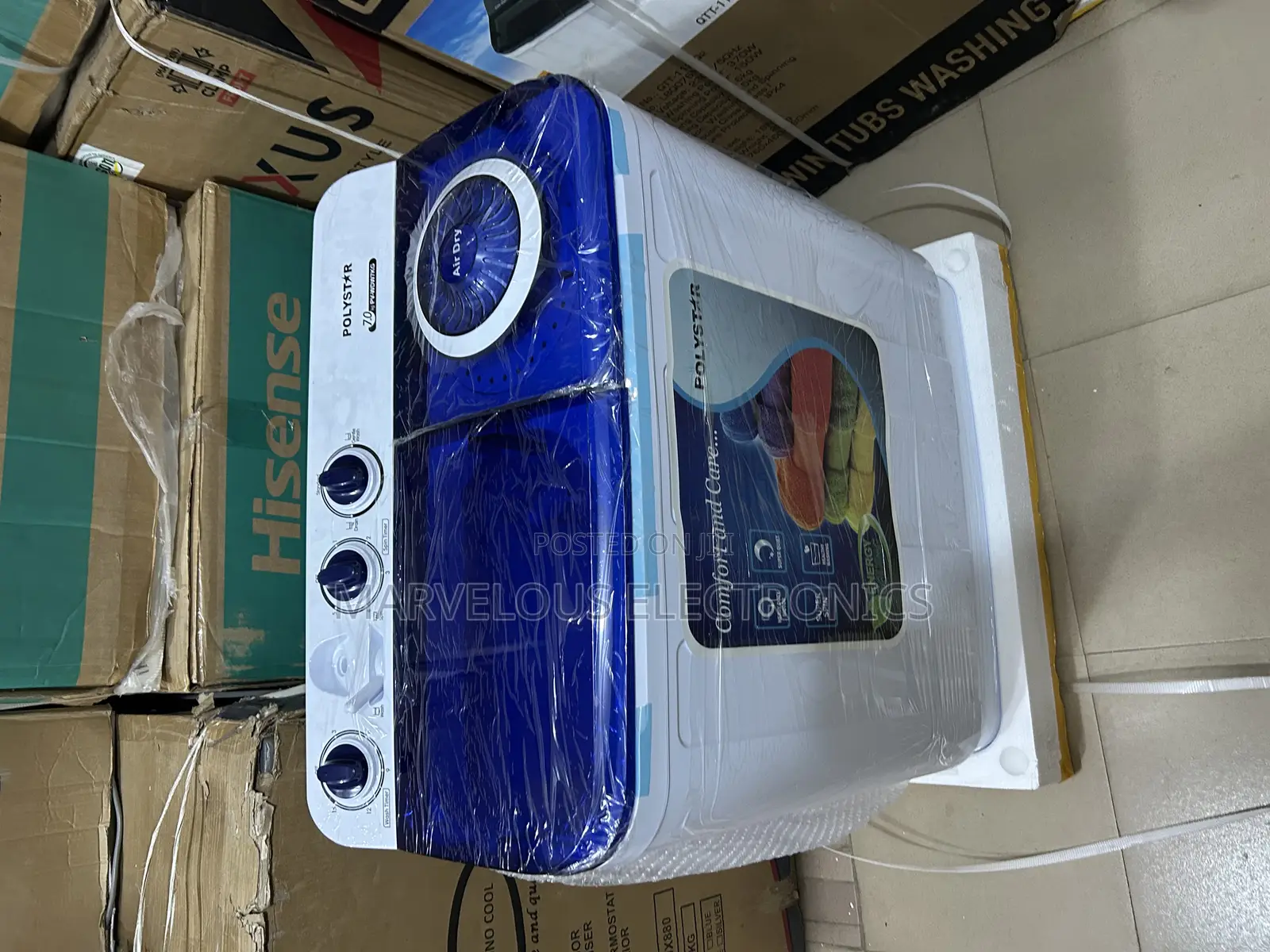 Brand New Polystar Complete Original 7kg Washing and Dry Machine.