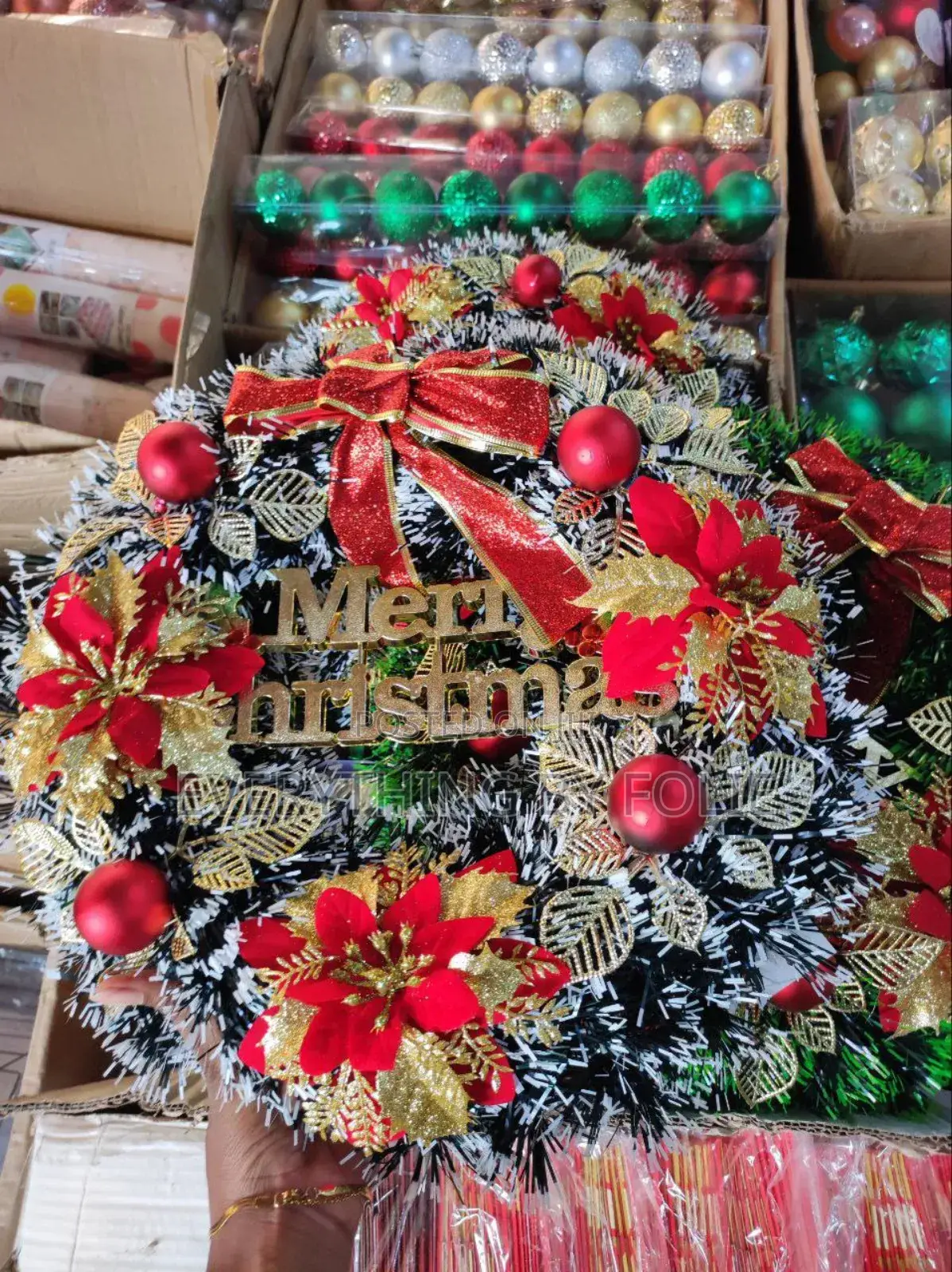 Christmas Wreath Available In 2 Designs