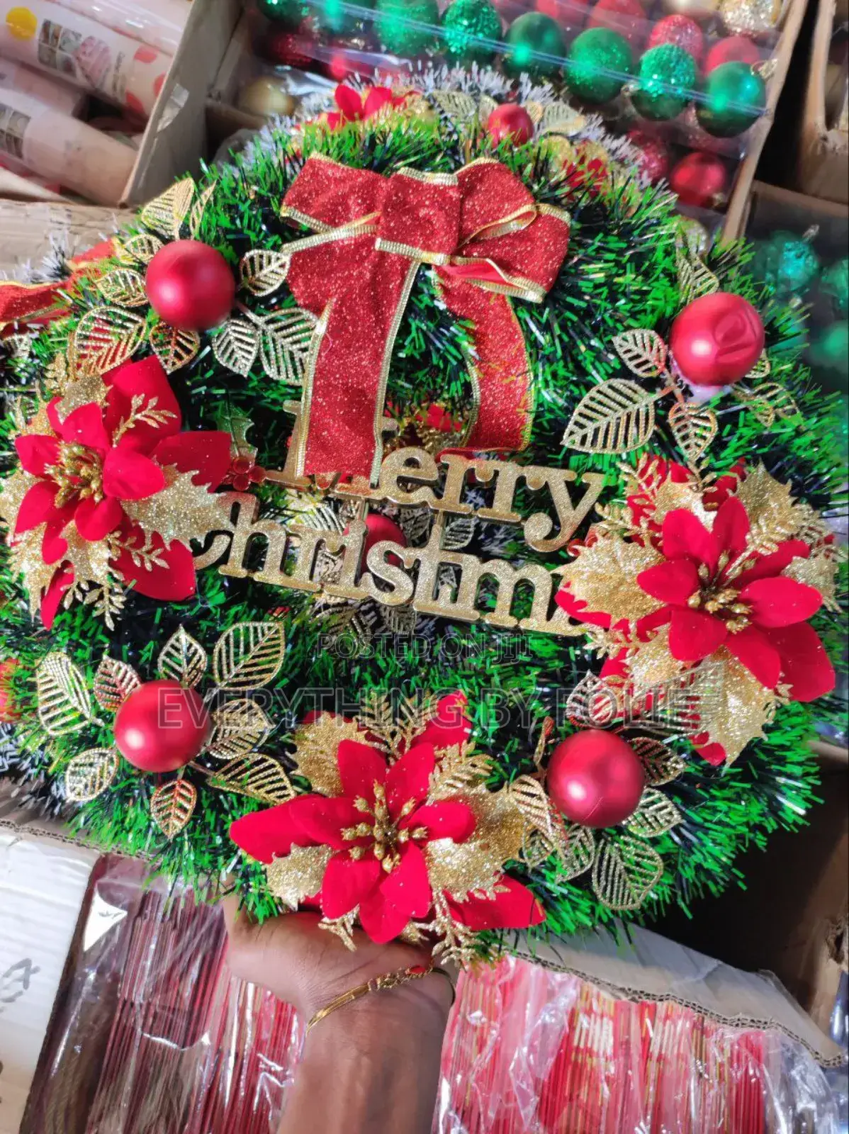 Christmas Wreath Available In 2 Designs