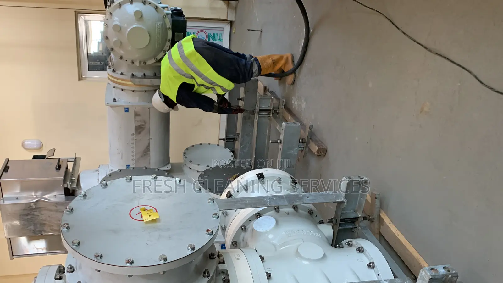 Industrial Cleaning and Laundry Services