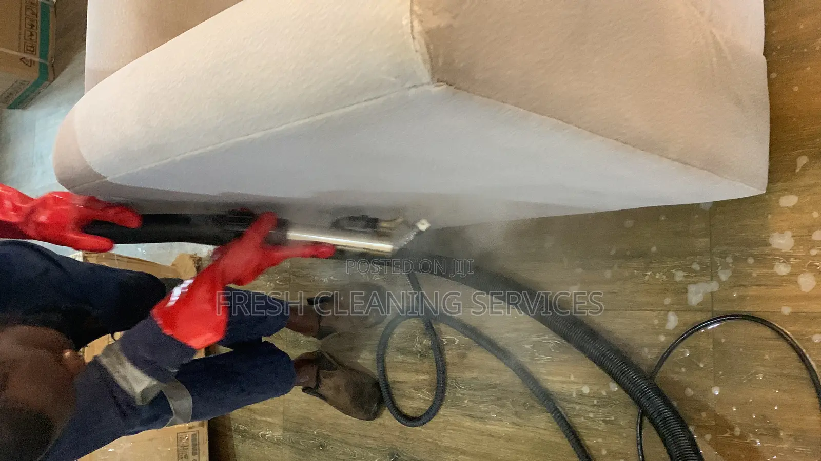 Industrial Cleaning and Laundry Services