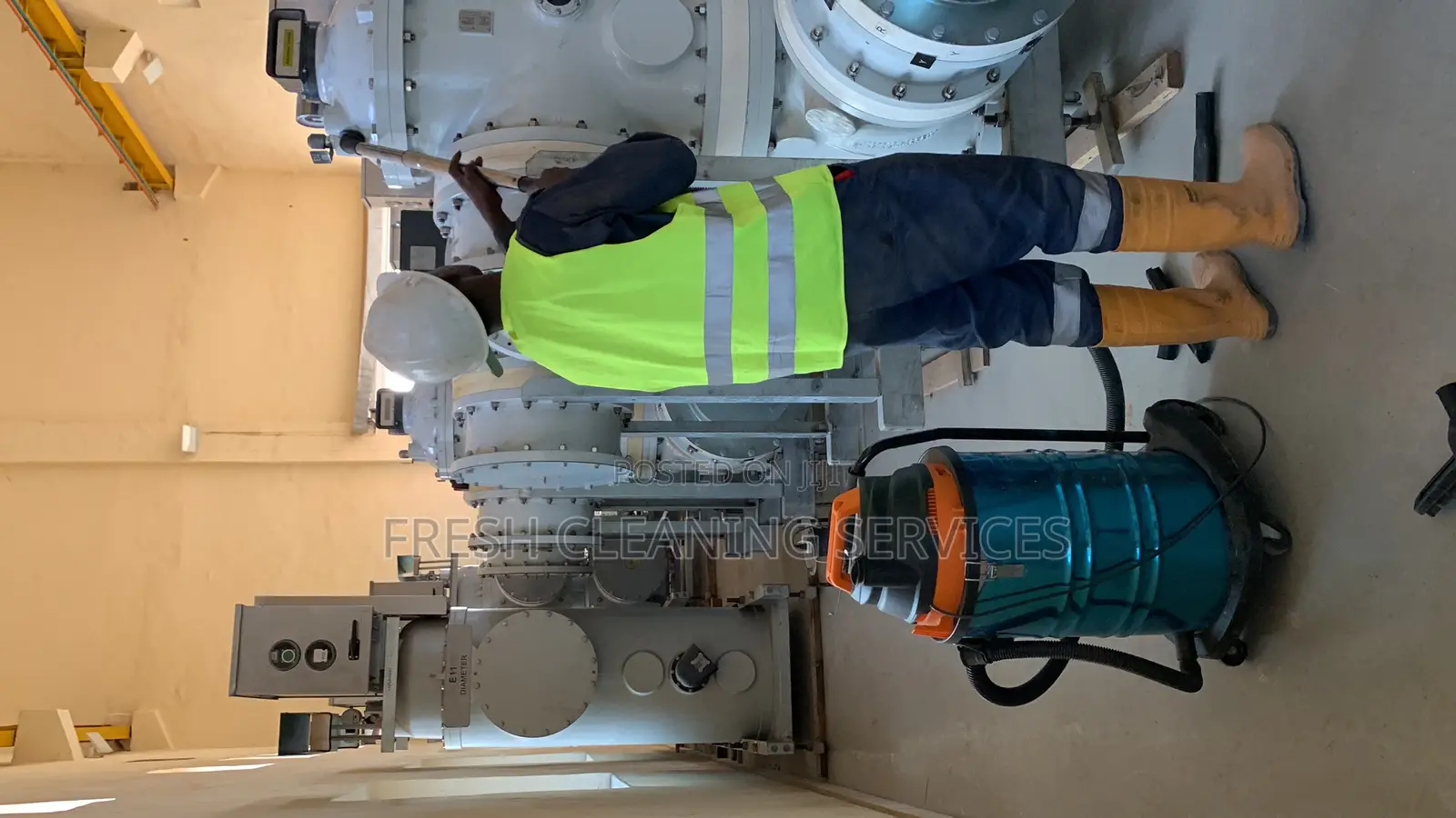 Industrial Cleaning and Laundry Services
