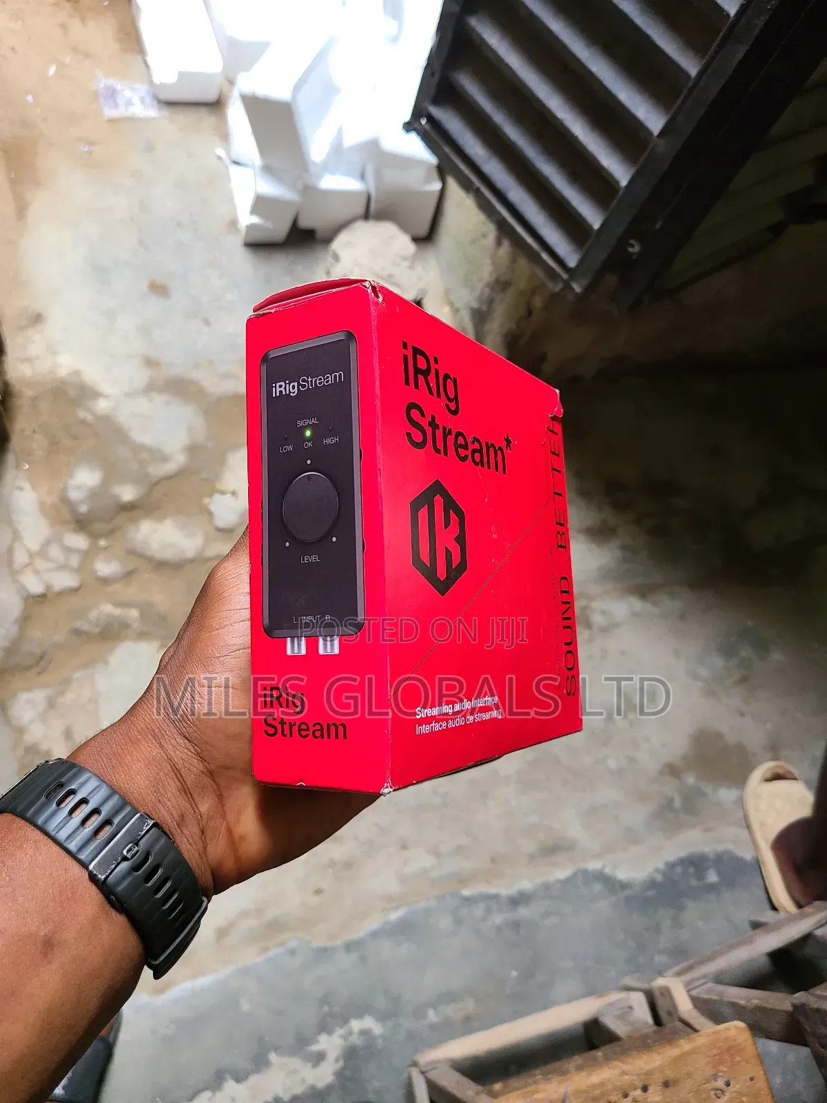 Irig Stream Audio Interface