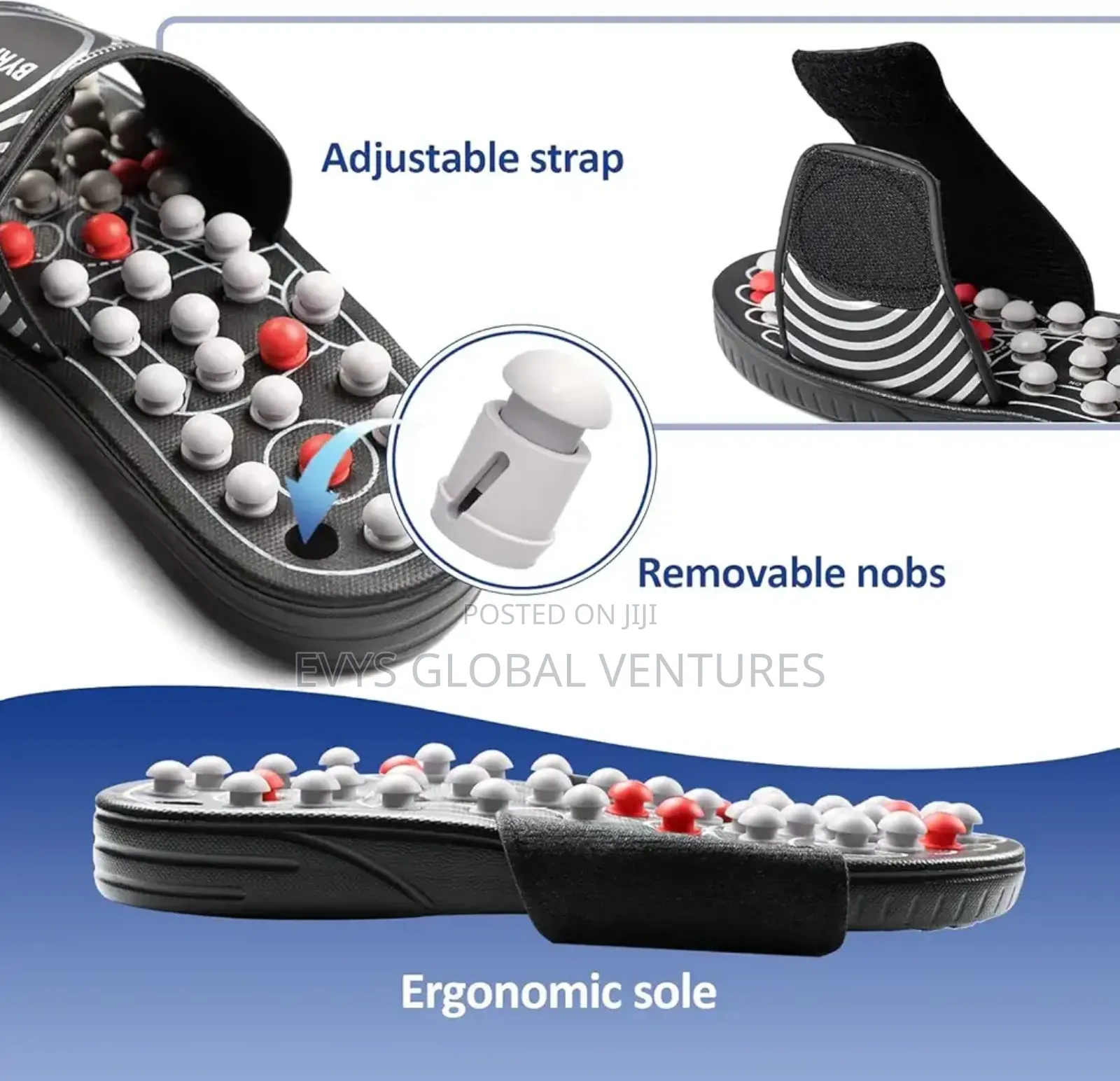 Foot Massager Reflexology Massage Slippers