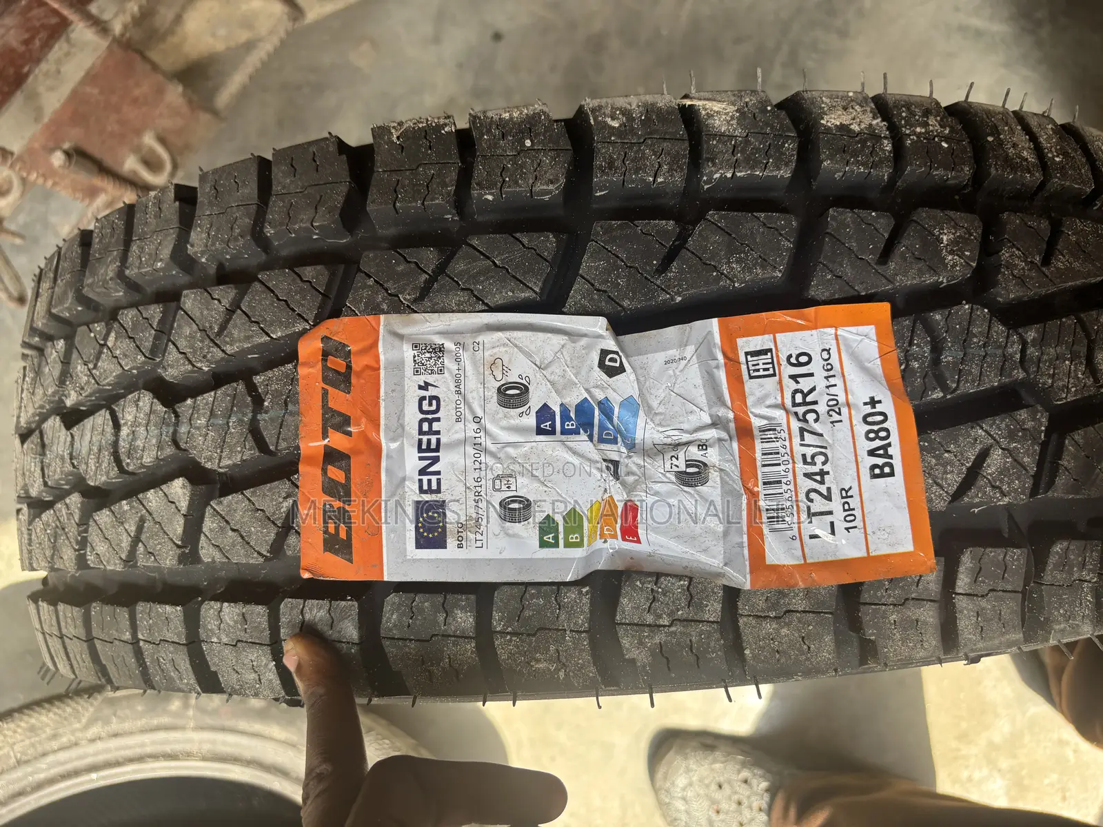 Brand New 245/75r16 Boto Tyre for Light Trucks Warranty 