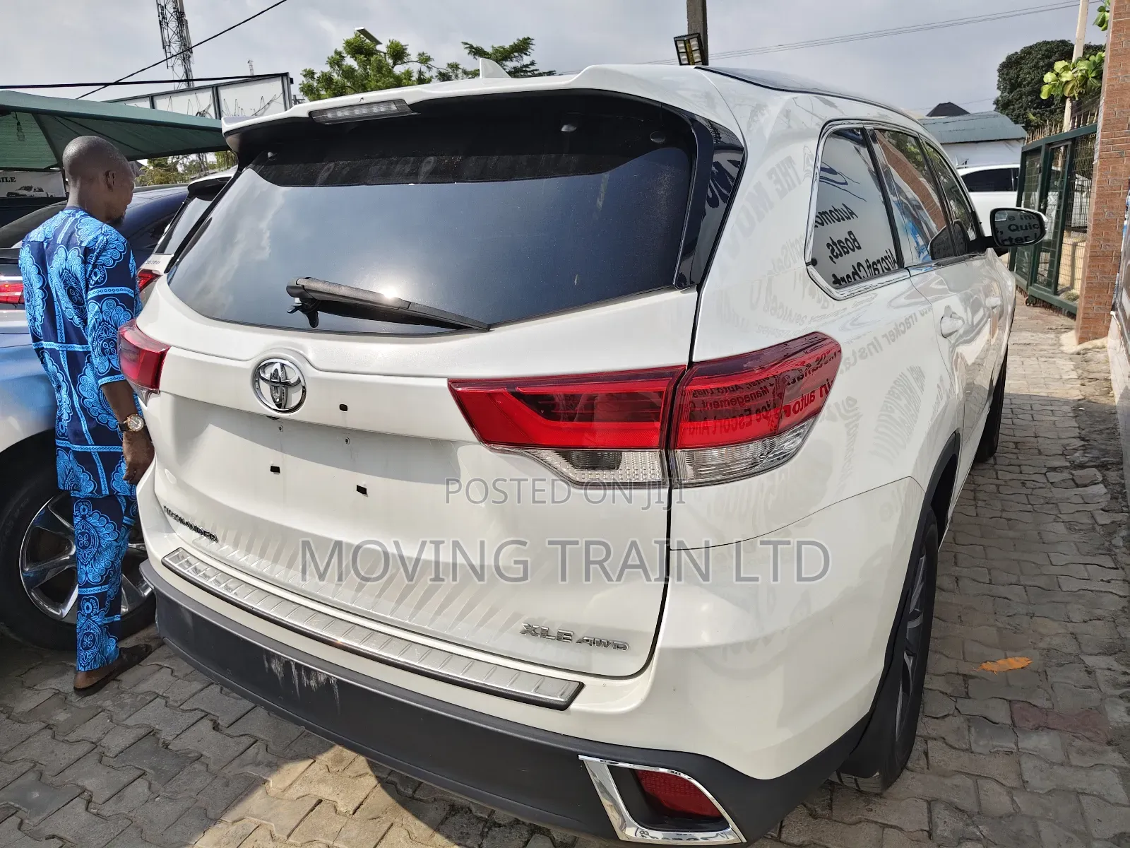 Toyota Highlander Limited 2019 White