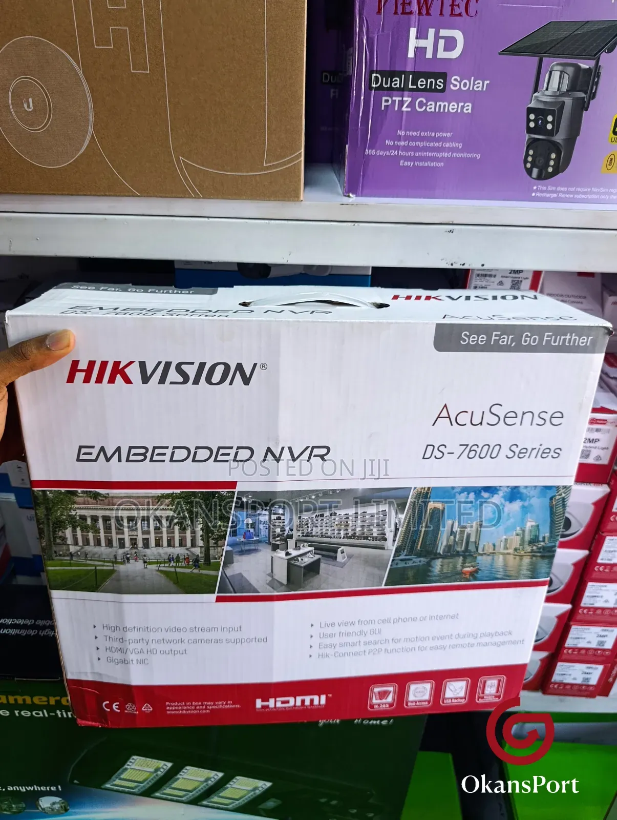 Hikvision NVR 4 8 16 32 Channel Poe Non-Poe Recorder Smart Ai Ds-08