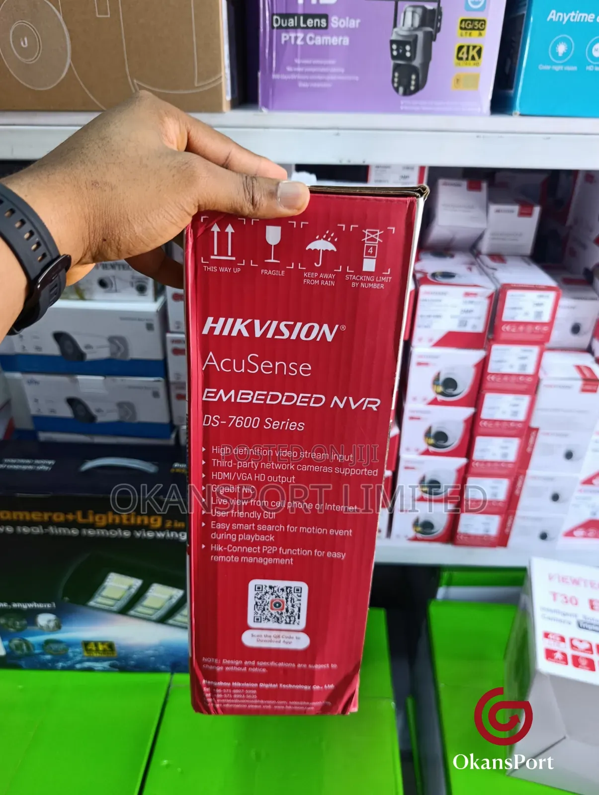 Hikvision NVR 4 8 16 32 Channel Poe Non-Poe Recorder Smart Ai Ds-08