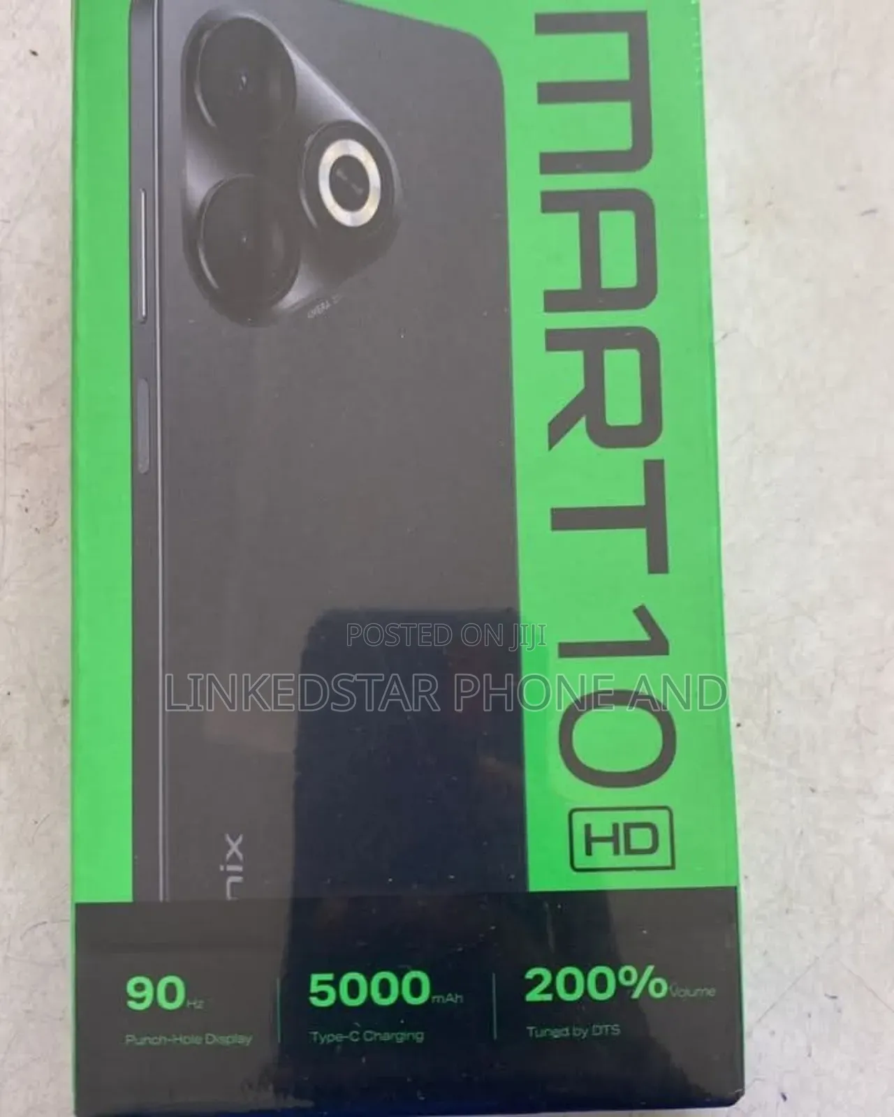 New Infinix Smart 10 HD 64 GB Black