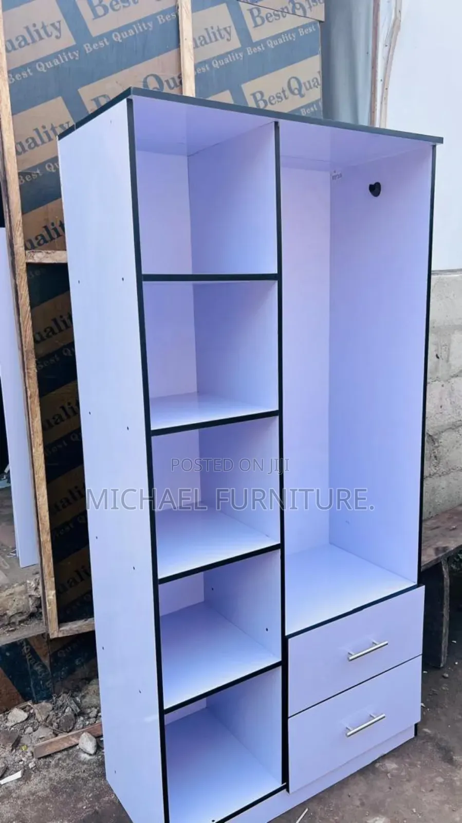Absolutely Neat and Strong 3 by 6 Wardrobe