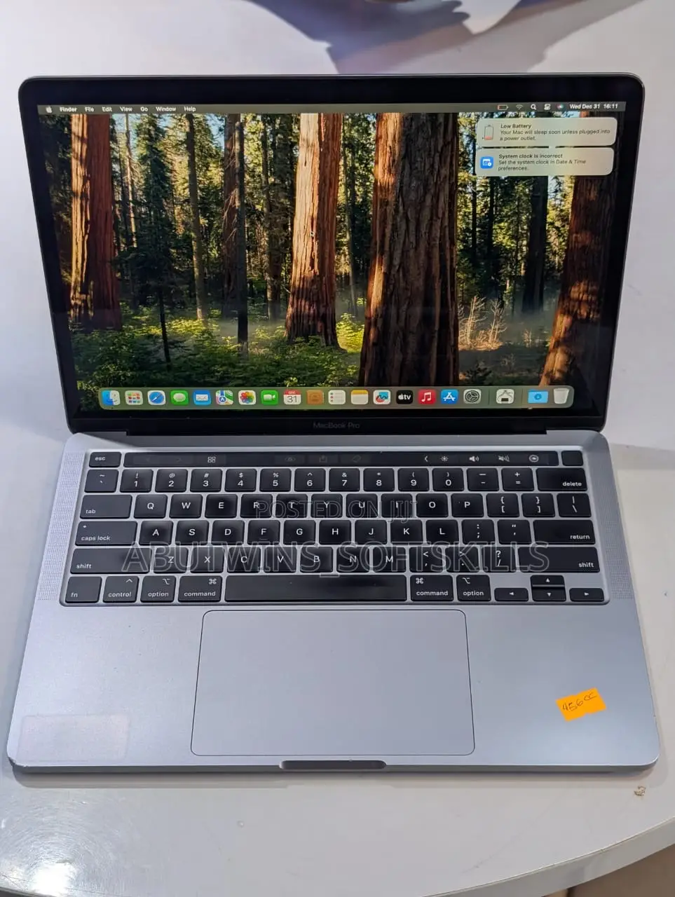 Laptop Apple MacBook Pro 2020 16GB Intel Core i7 SSD 512GB