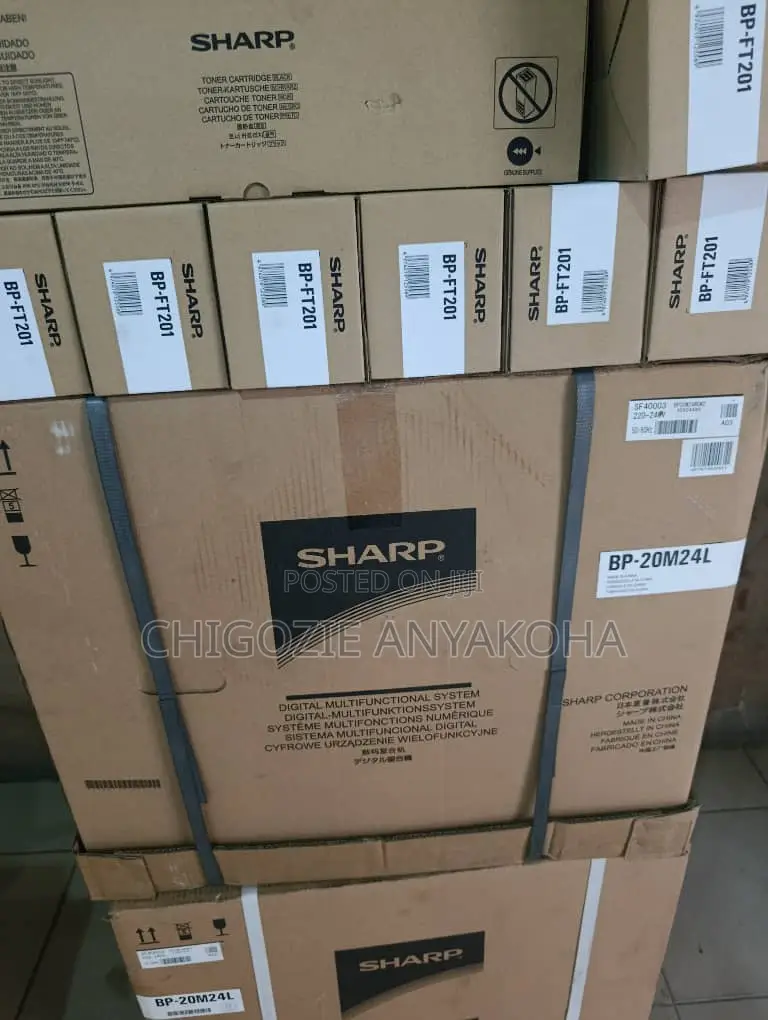 Sharp Bp-20m24 A3/A4 Black/White Printer + Free Bp -Ft 201 Tonner