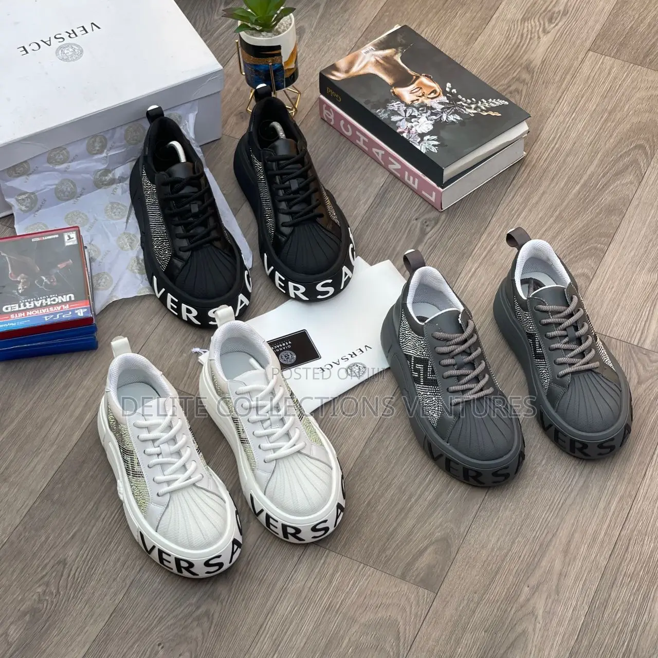 Luxury Versace Sneakers Available 40 - 46 Available
