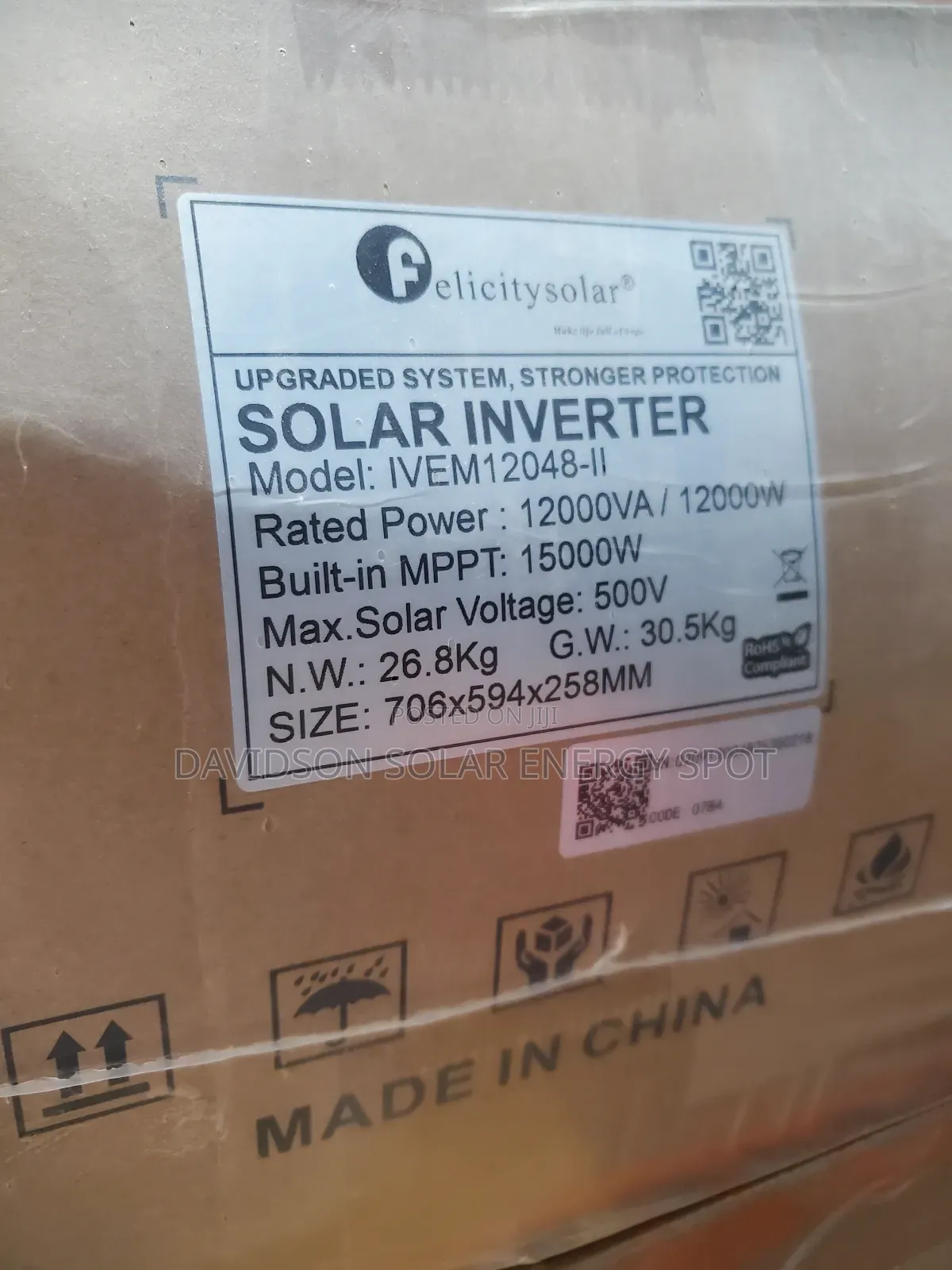 12kva 48v Felicity Solar Inverter Hybrid