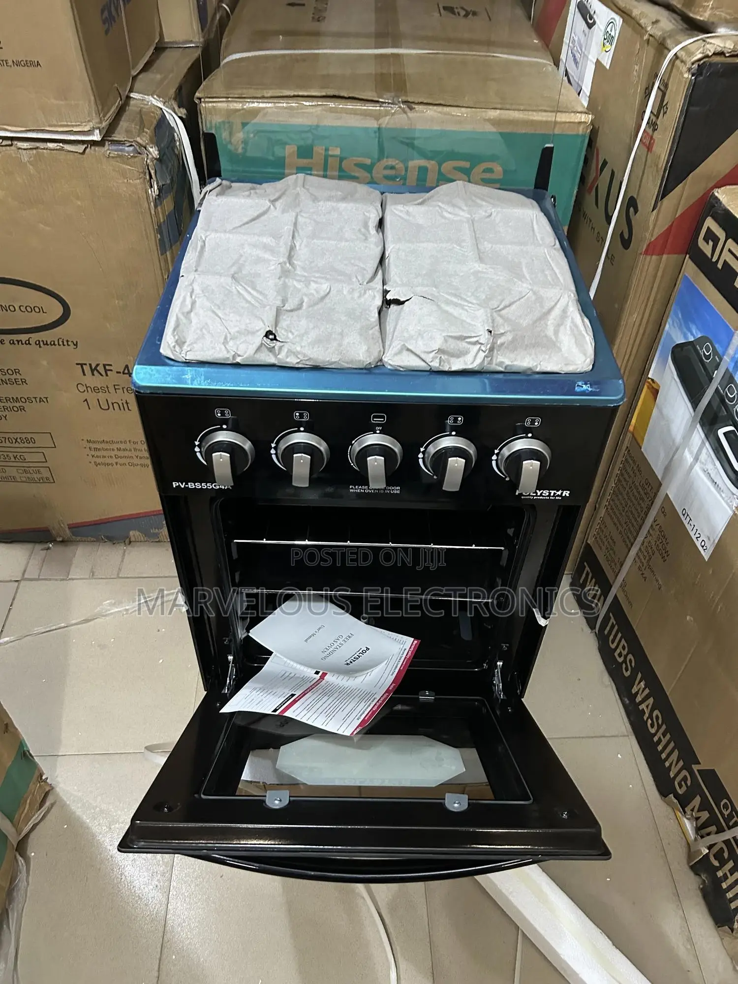 Brand New Polystar 50by60 Automatic Allgass Standing Cooker Available