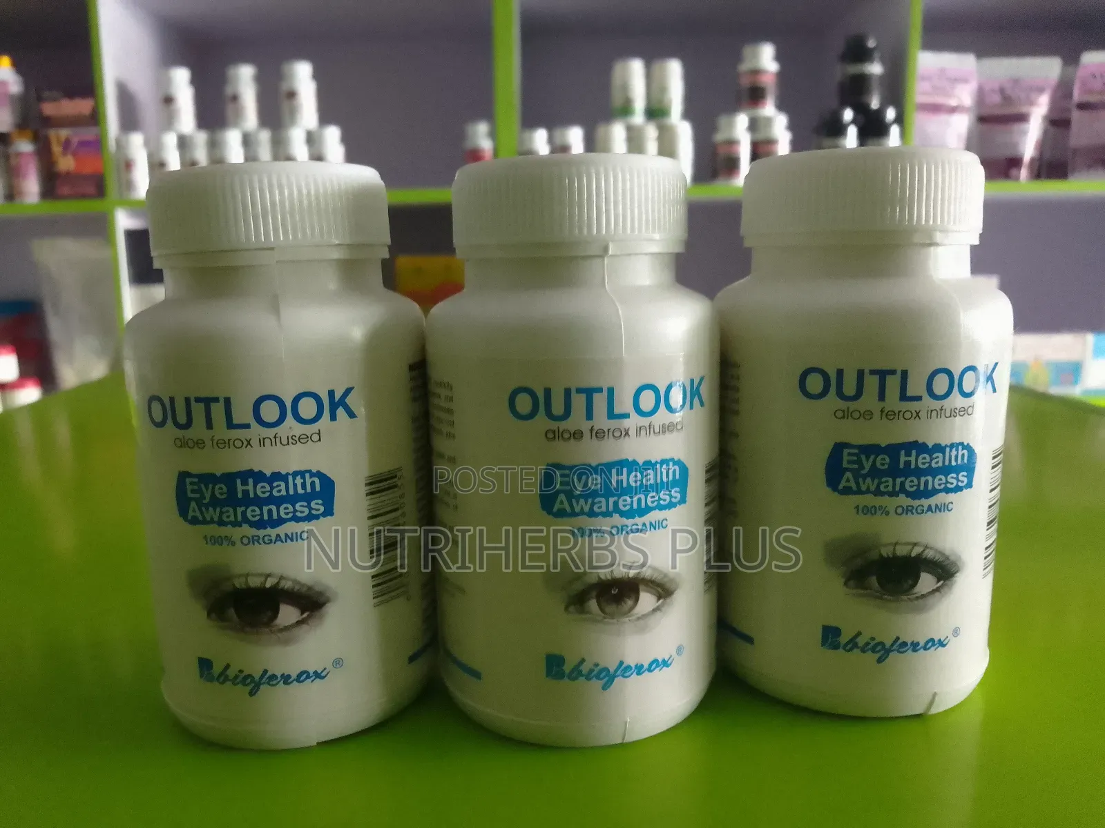 Aloe Ferox Outlook Capsules: For Eye Wellness( 3 Bottles)