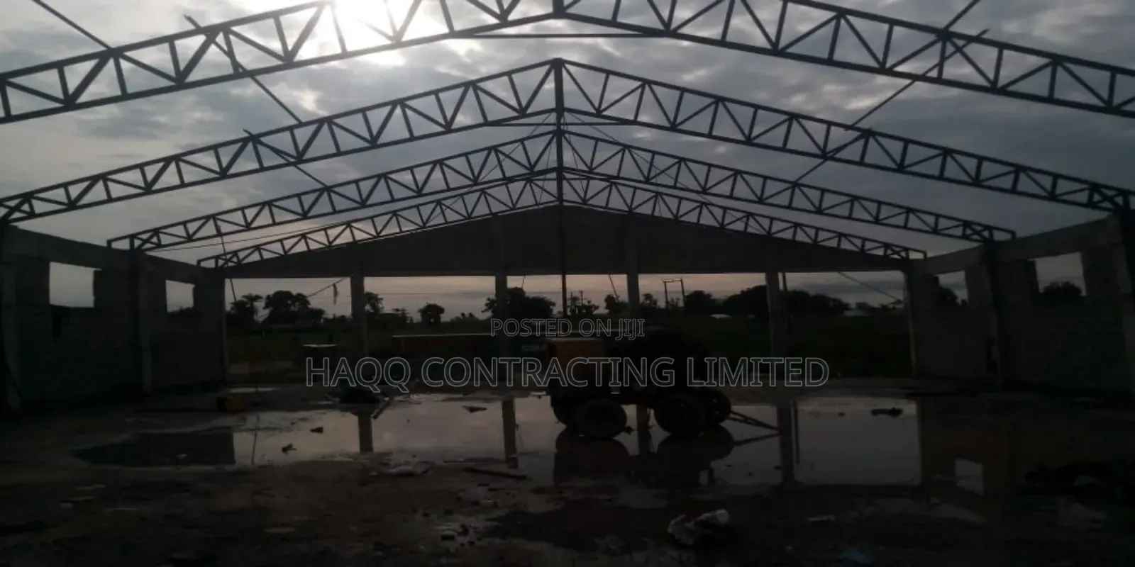 Warehouse Construction, Heavy Steel Erection
