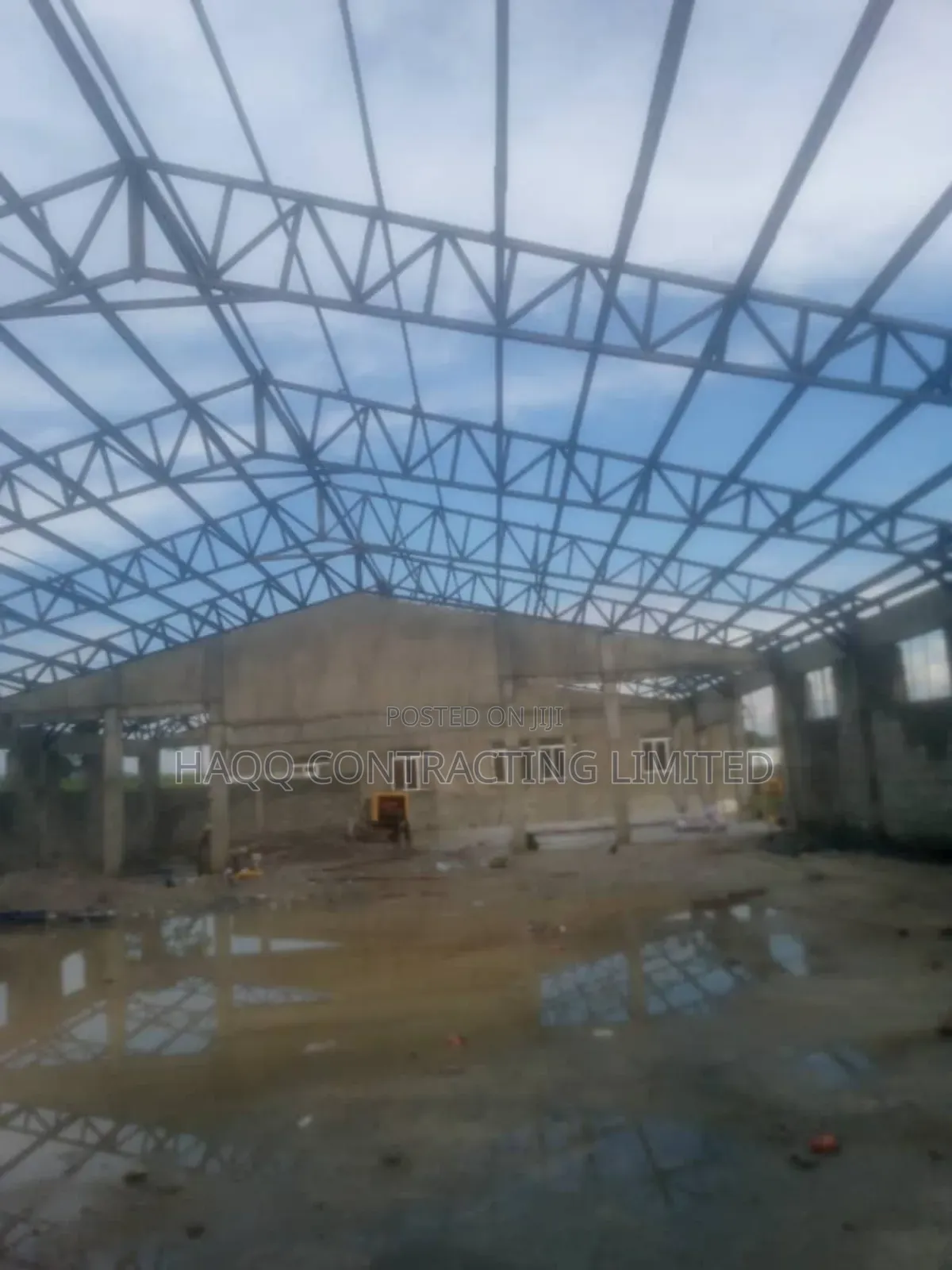 Warehouse Construction, Heavy Steel Erection