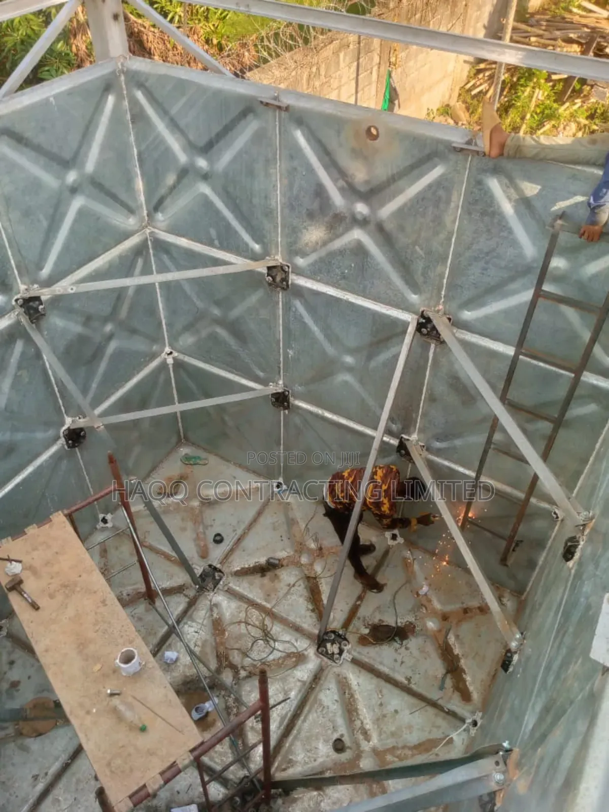 Braithwaite Pressed Steel Water Storage Tank