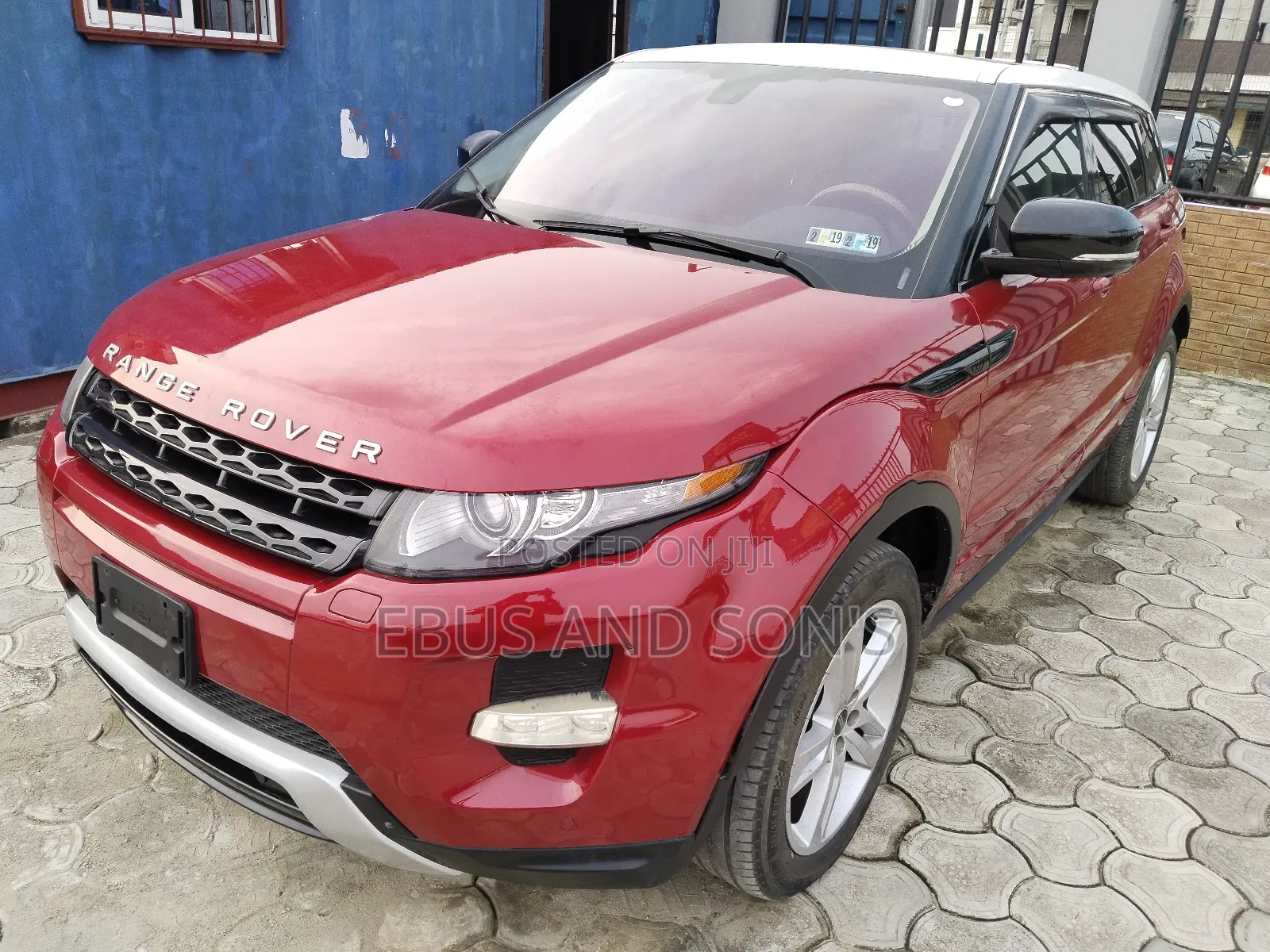 Land Rover Range Rover Evoque 2012 Red