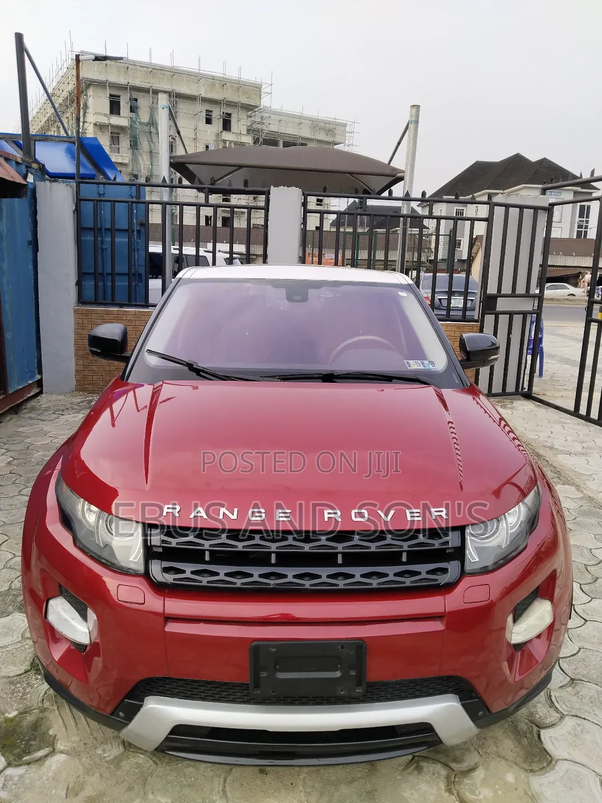 Land Rover Range Rover Evoque 2012 Red