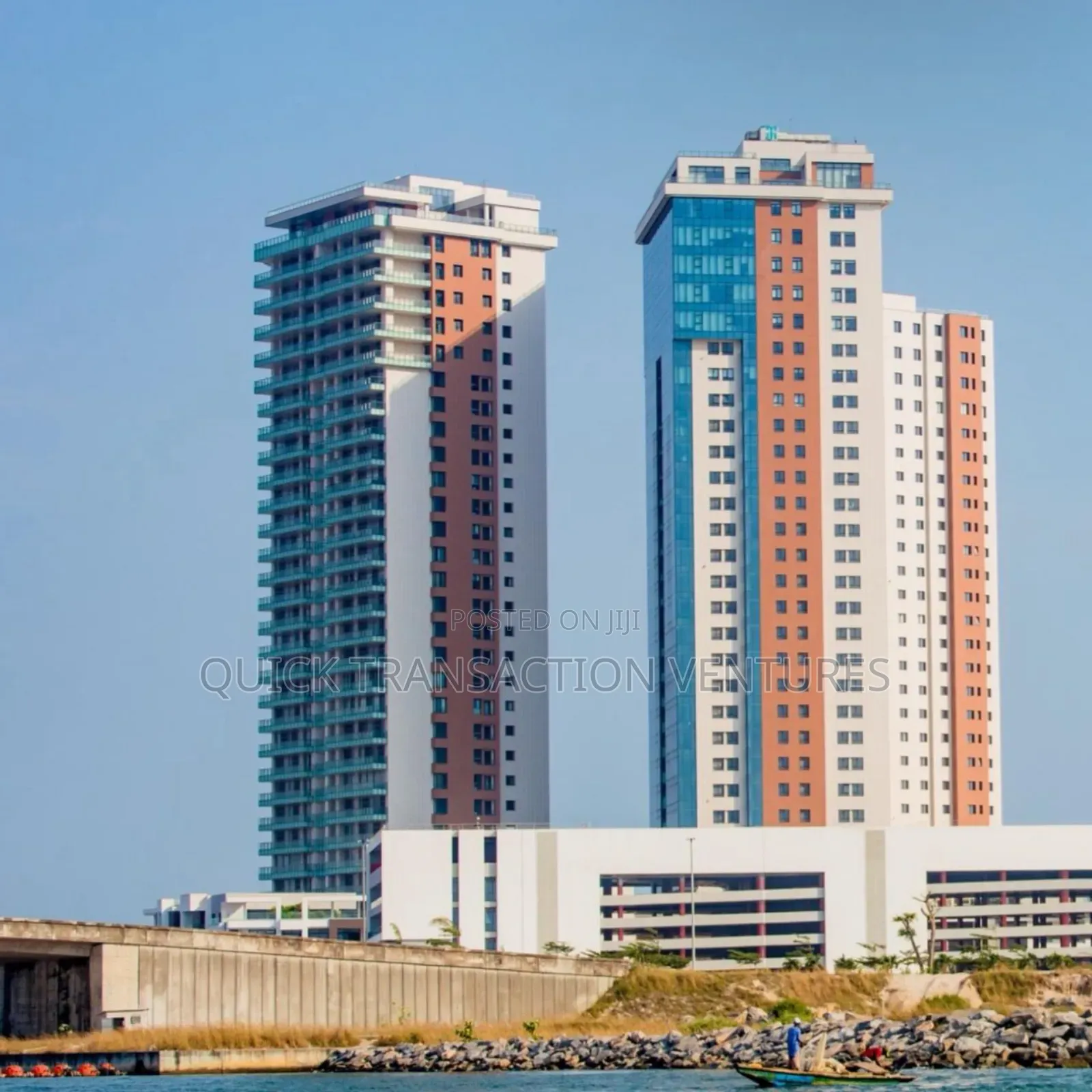 3bdrm Block of Flats in Azuri Towers, Eko Atlantic for rent