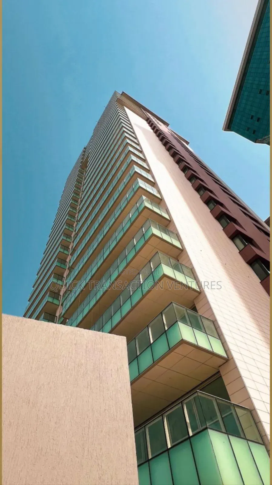 3bdrm Block of Flats in Azuri Towers, Eko Atlantic for rent