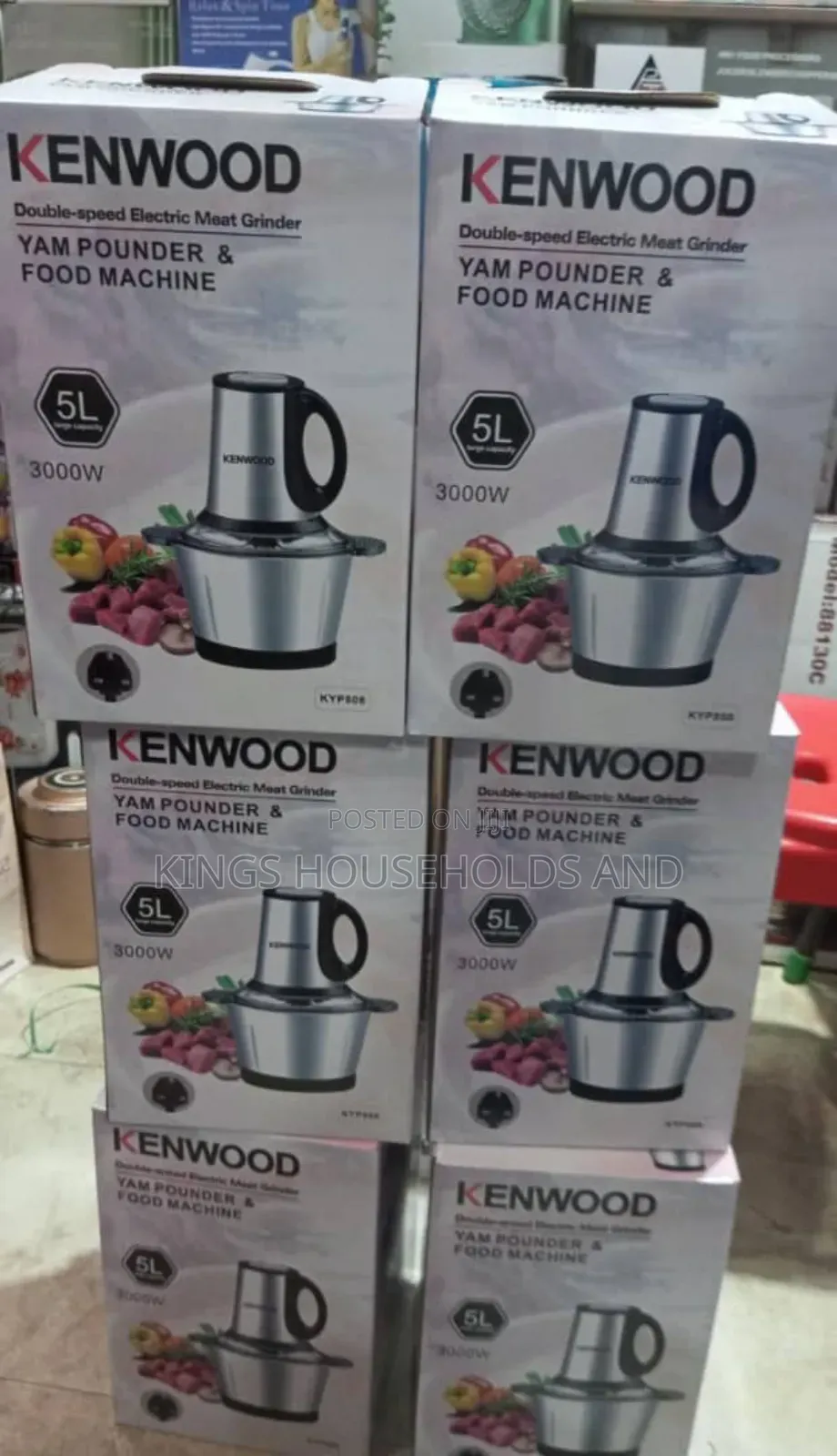 5 Liter Kenwood Yam Pounder