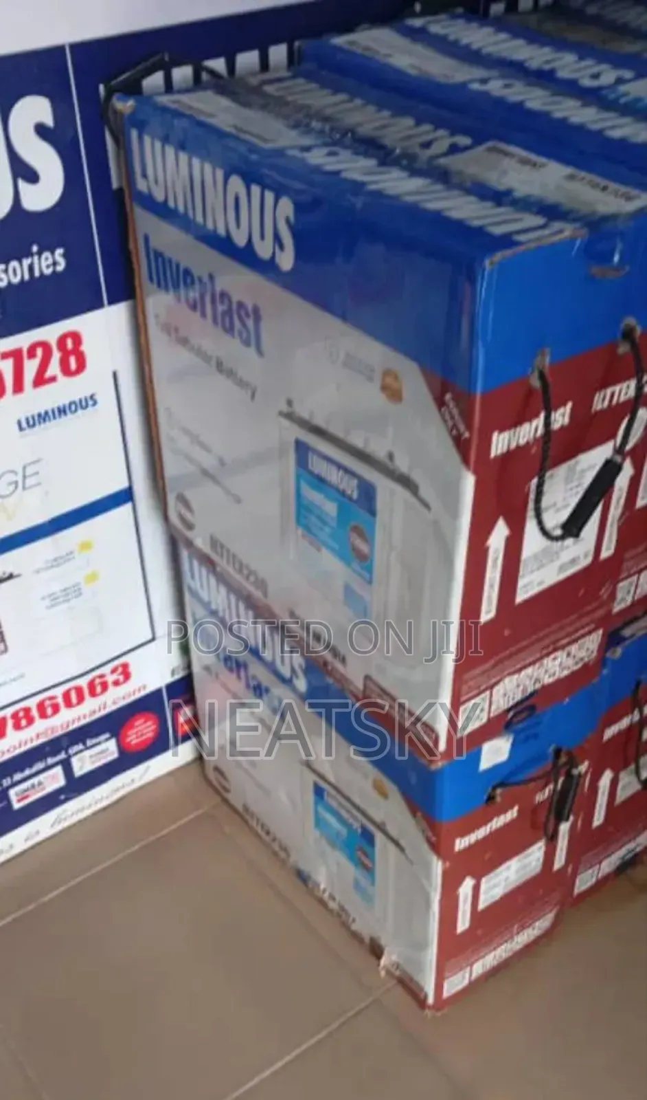 Luminous 230ah 12v Inverter Tall Tubular Battery