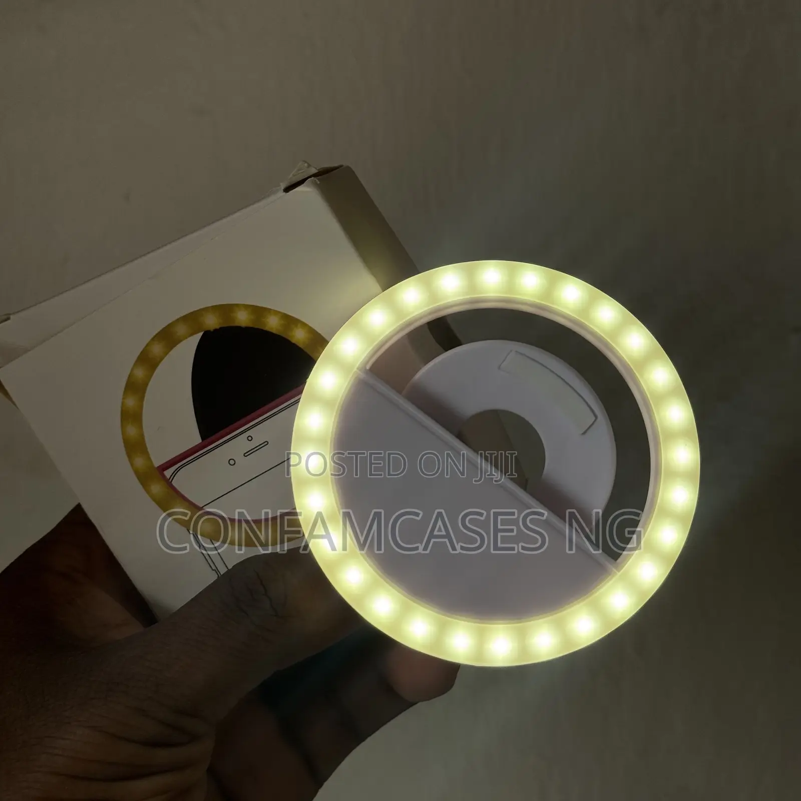 Portable Selfie Clip Ring Light