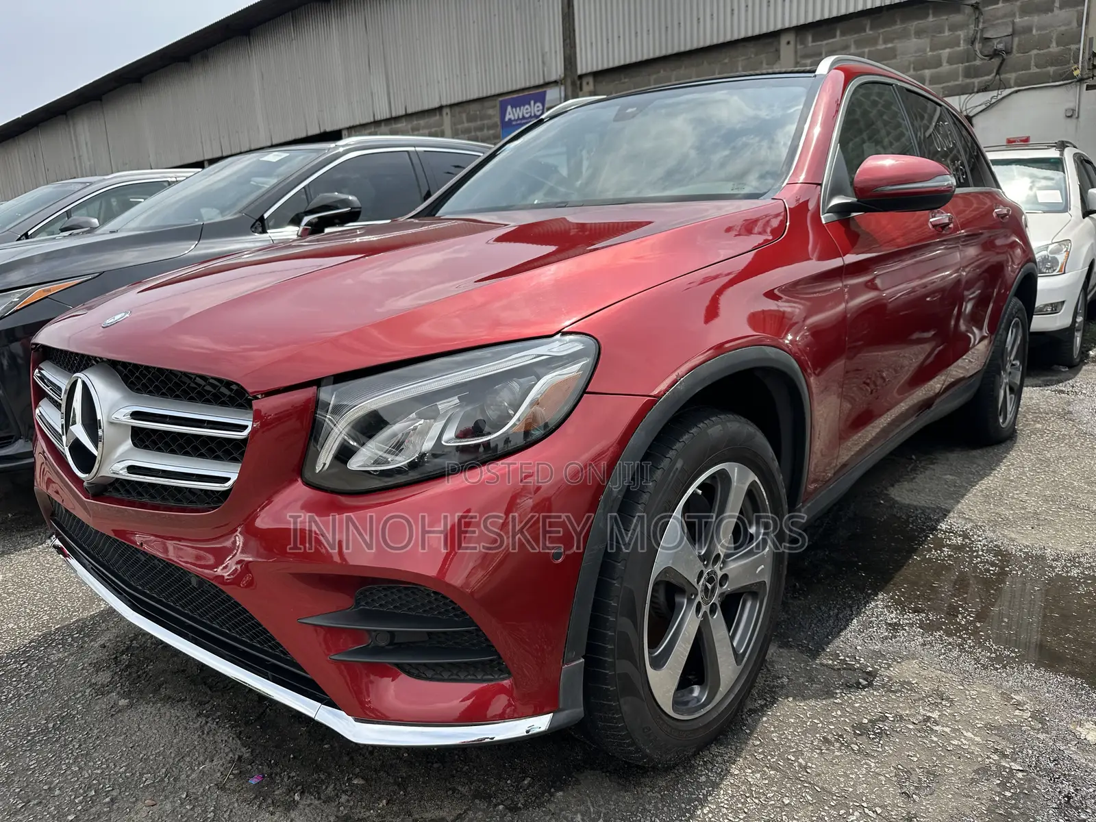 Mercedes-Benz GLC-Class 2018 Red