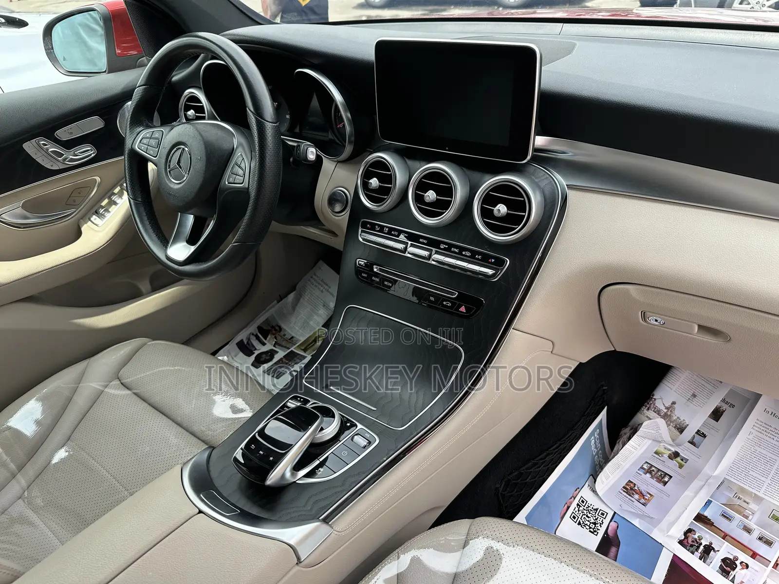 Mercedes-Benz GLC-Class 2018 Red