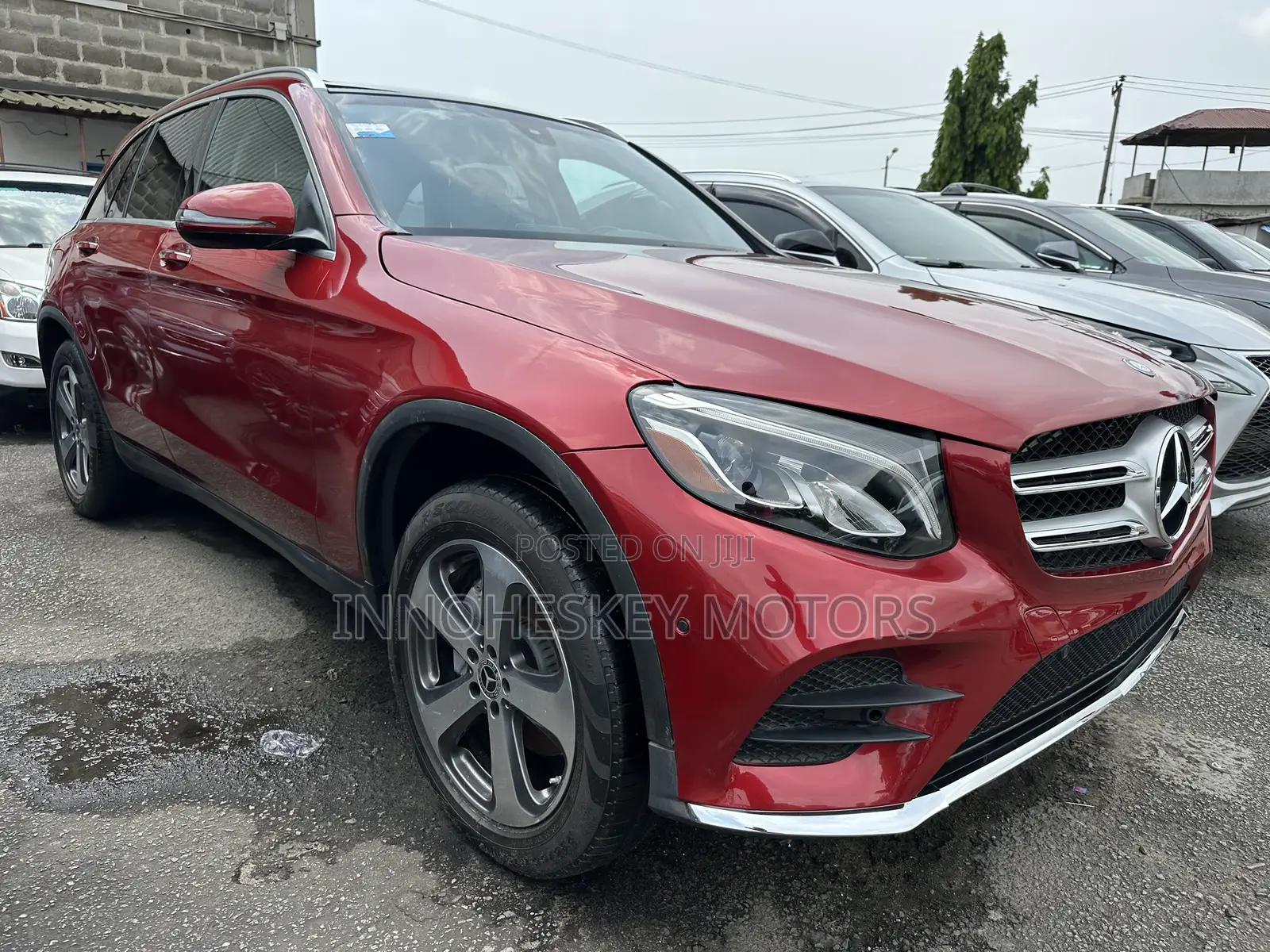 Mercedes-Benz GLC-Class 2018 Red