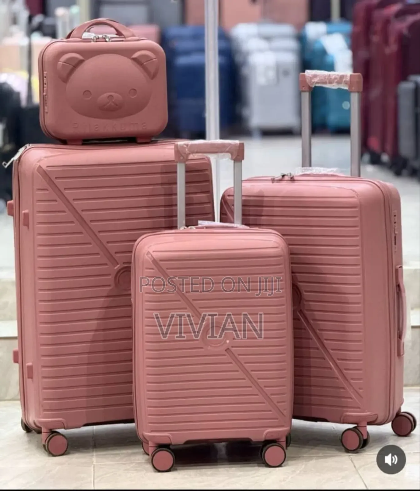 4 in 1 Luxury Luggage Bag