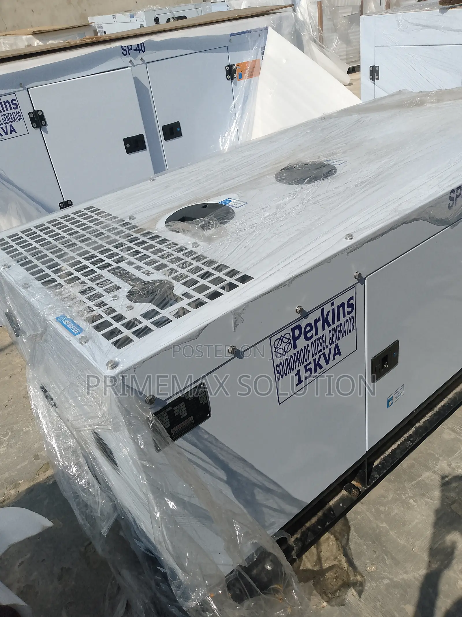 Brand New 15kva Perkins Silent Generator – Key Start + Ats Option