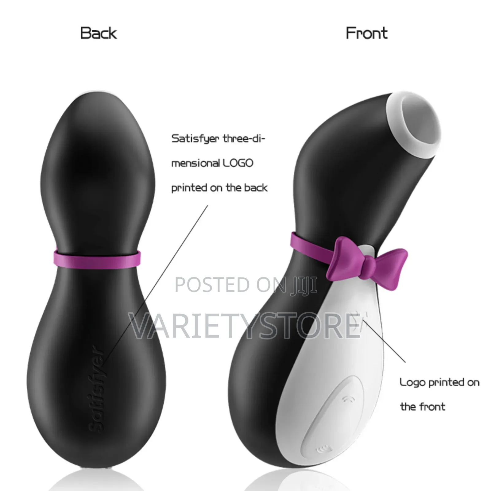 Penguin Clitoris and Nipple Sucker Vibrator