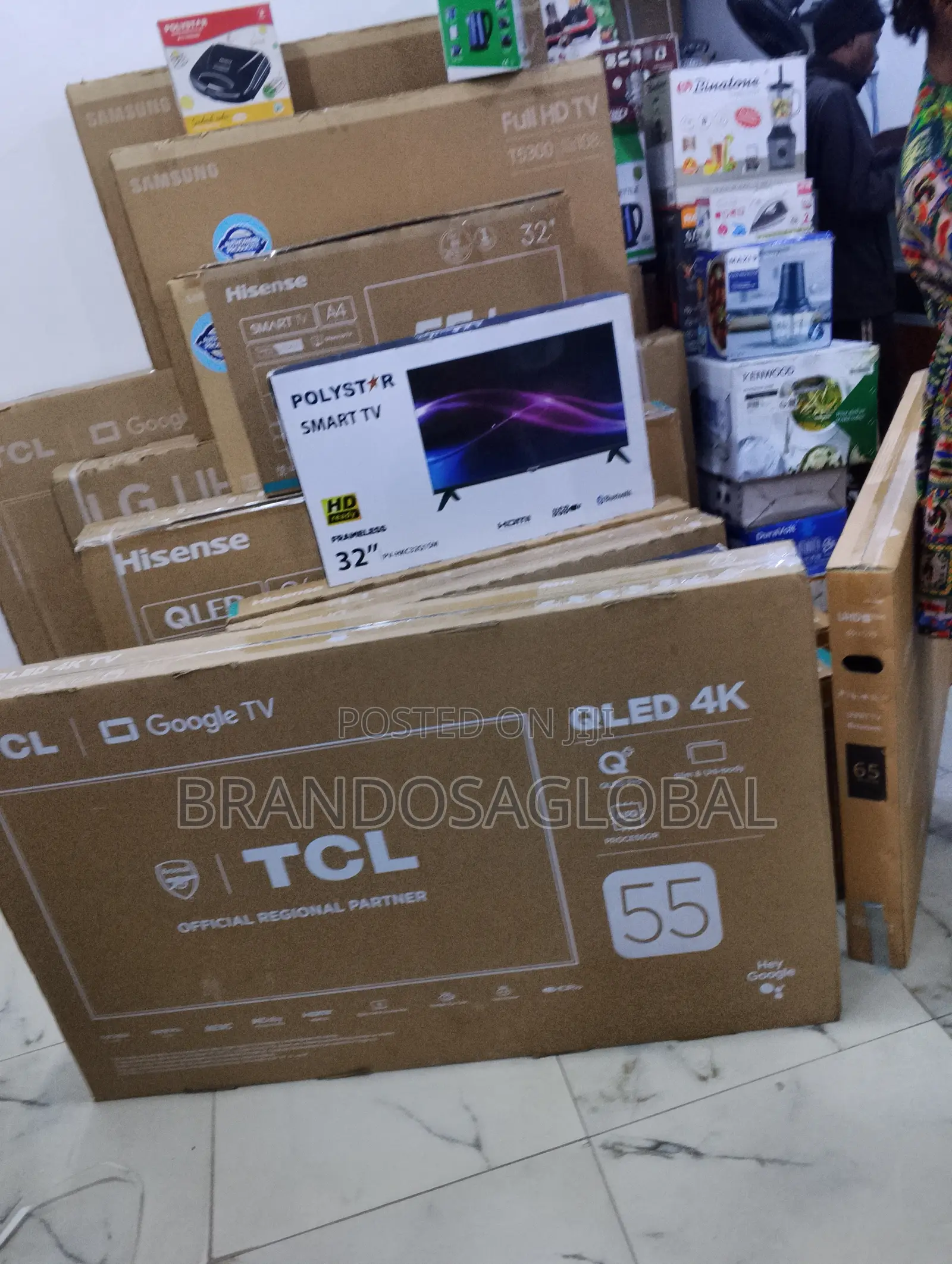 TCL 55c655 Qled 55 Inches Ultra Clear Smart Tv