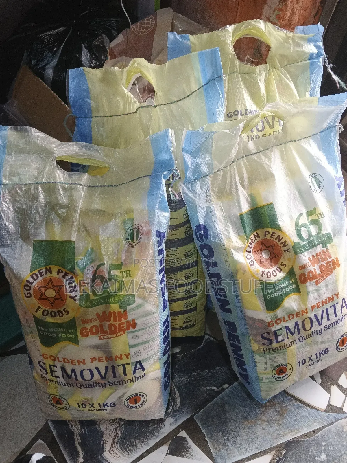 Premium Semolina in Lagos (All Types of Semovita in Bags )