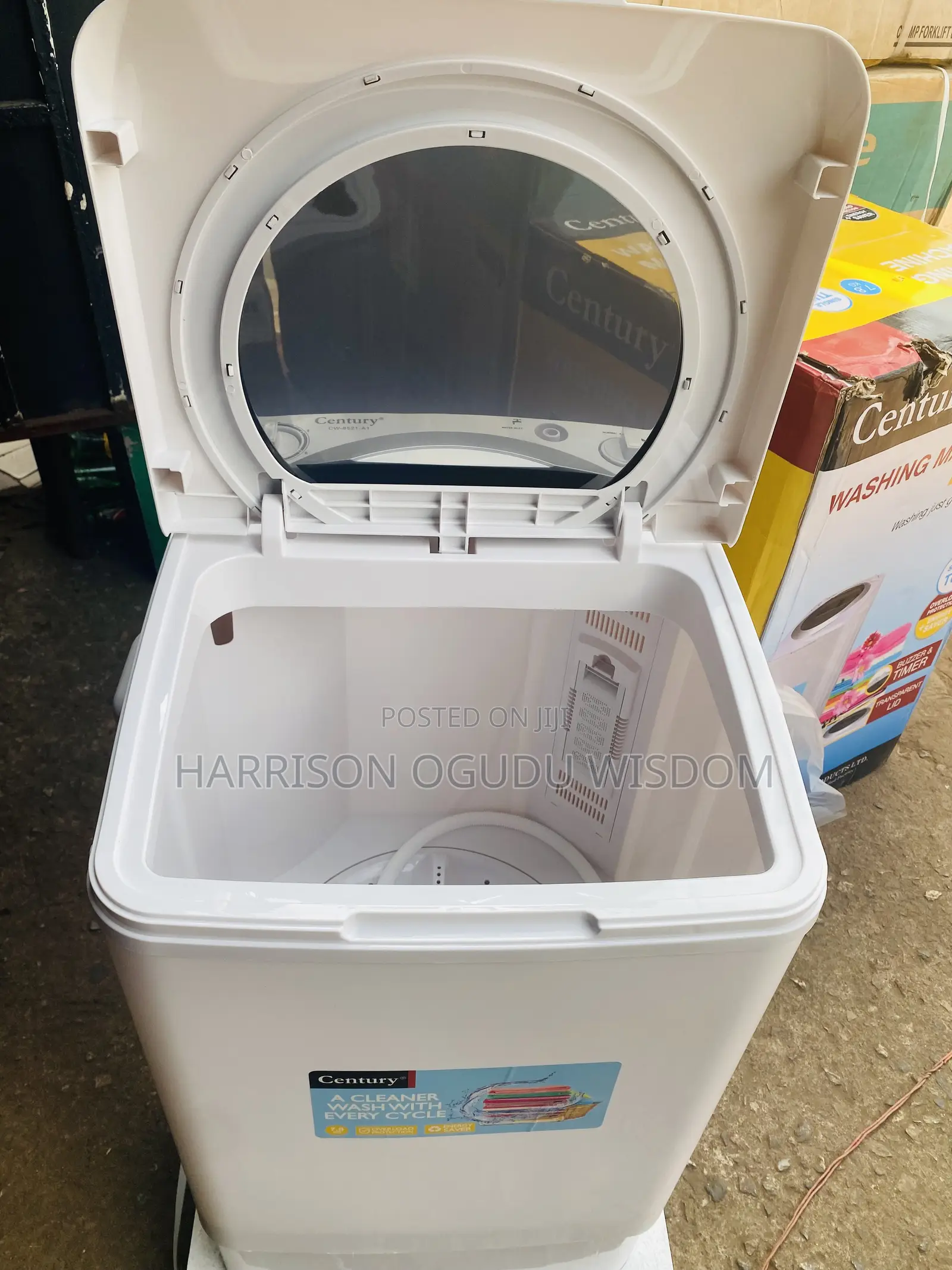 Century Single Wash Machine 7.8kg